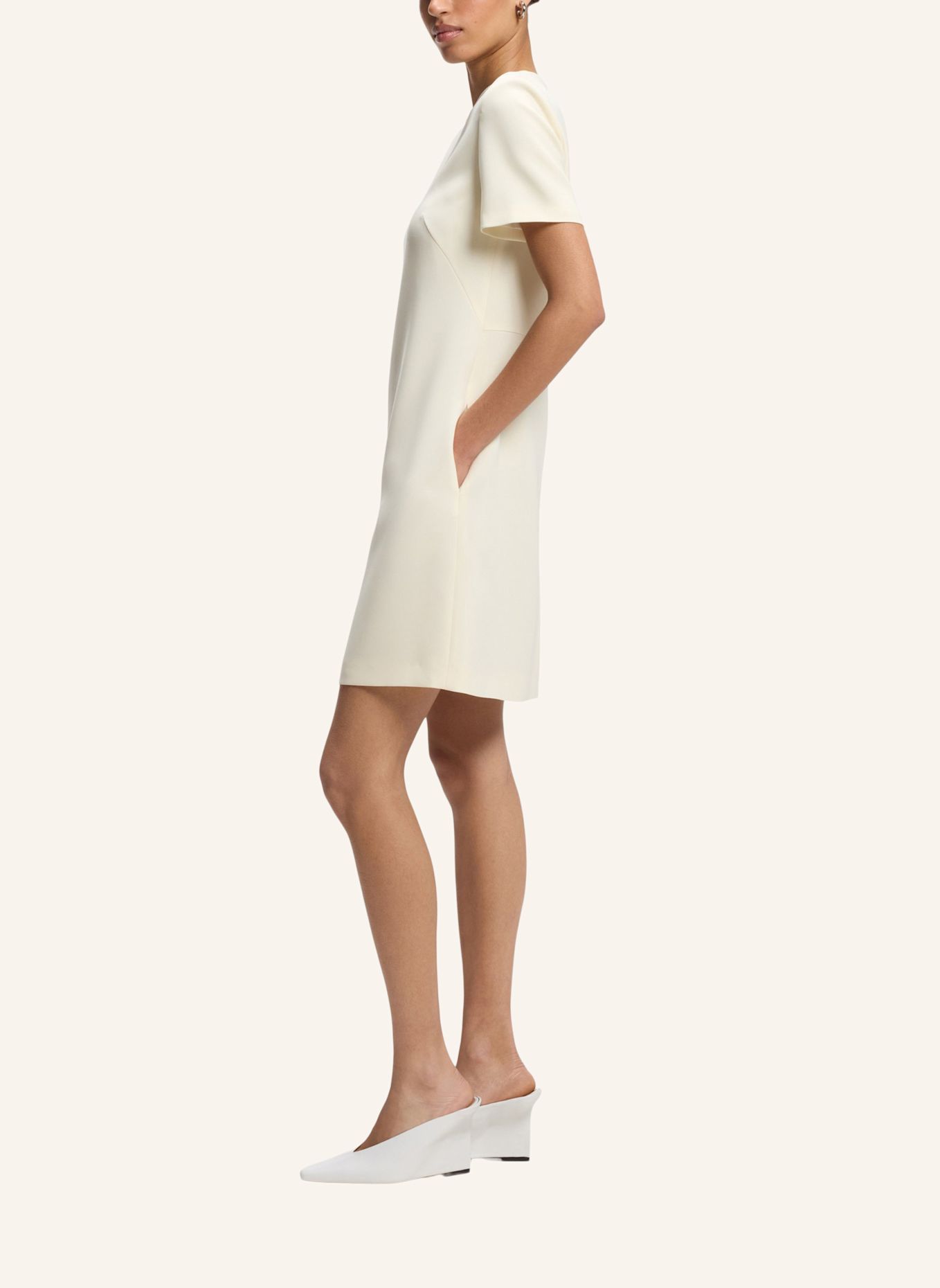 BOSS Etuikleid DINDERAH: BEIGE