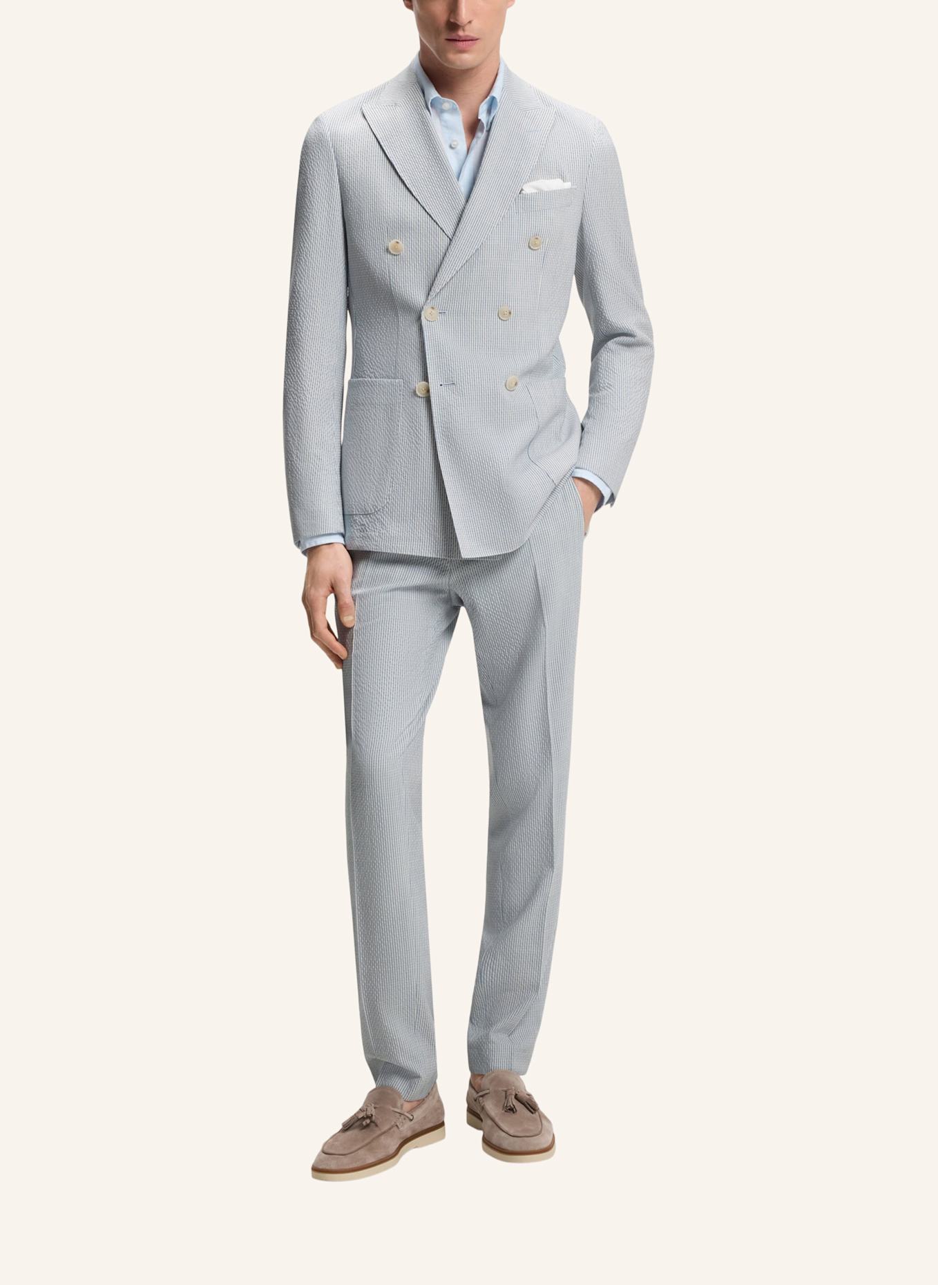 BOSS Business Anzug C-HUGE-2PCS-DB-263 Slim Fit: HELLBLAU