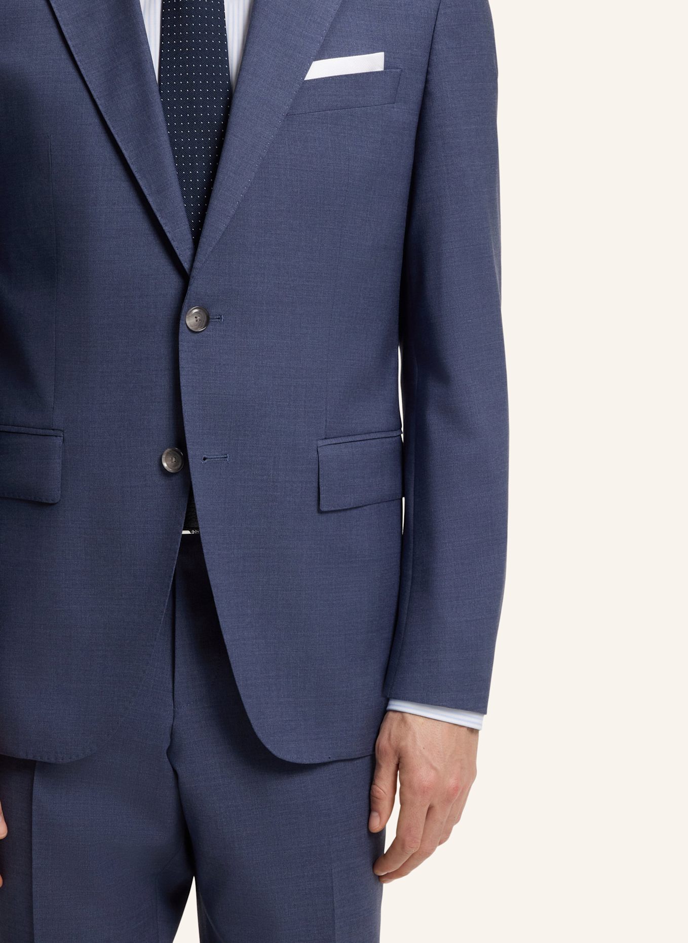 BOSS Business Anzug H-JECKSON-2PCS-263 Regular Fit: HELLBLAU