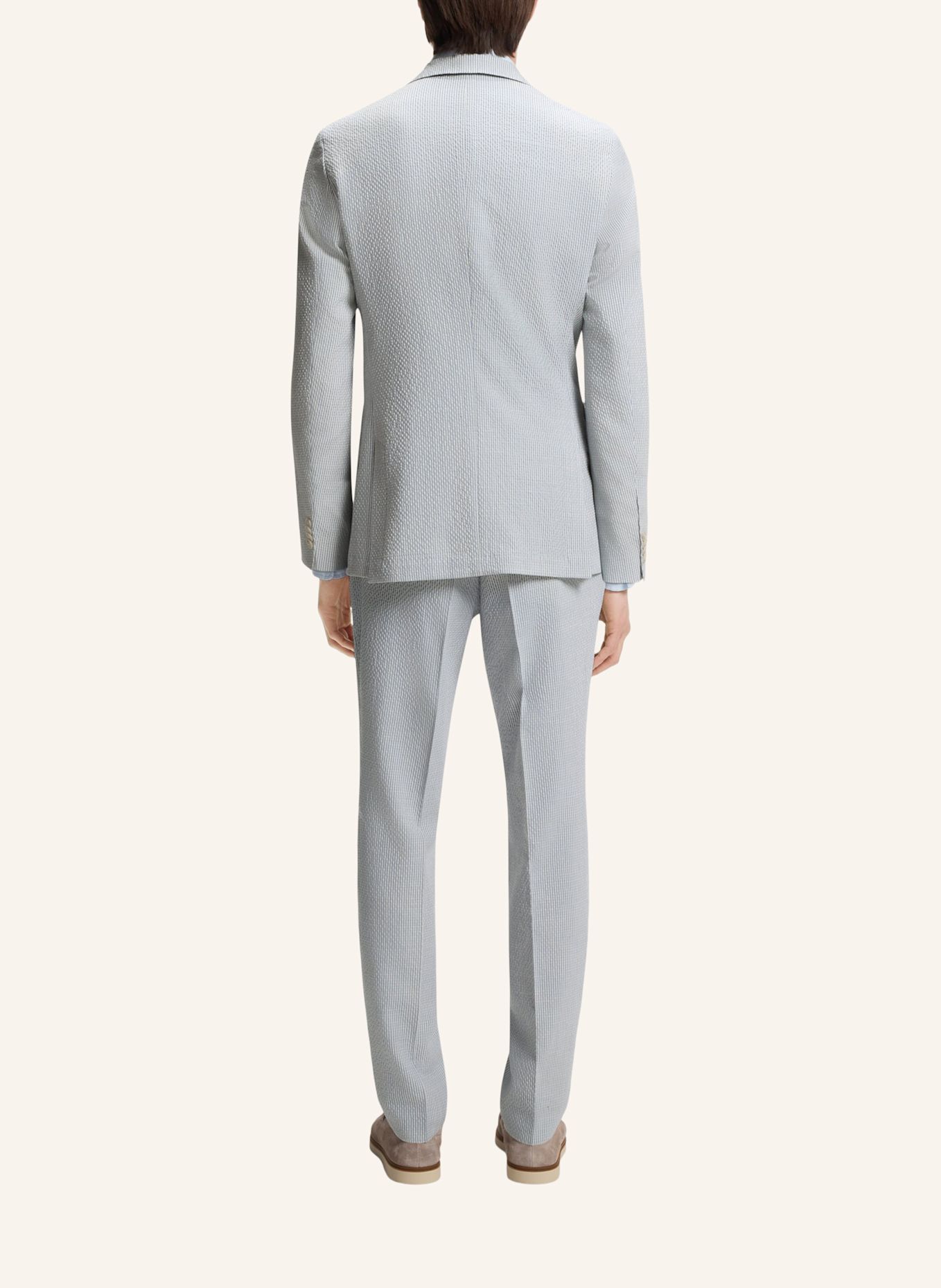 BOSS Anzug C-HUGE-2PCS-DB-263 Slim Fit: HELLBLAU