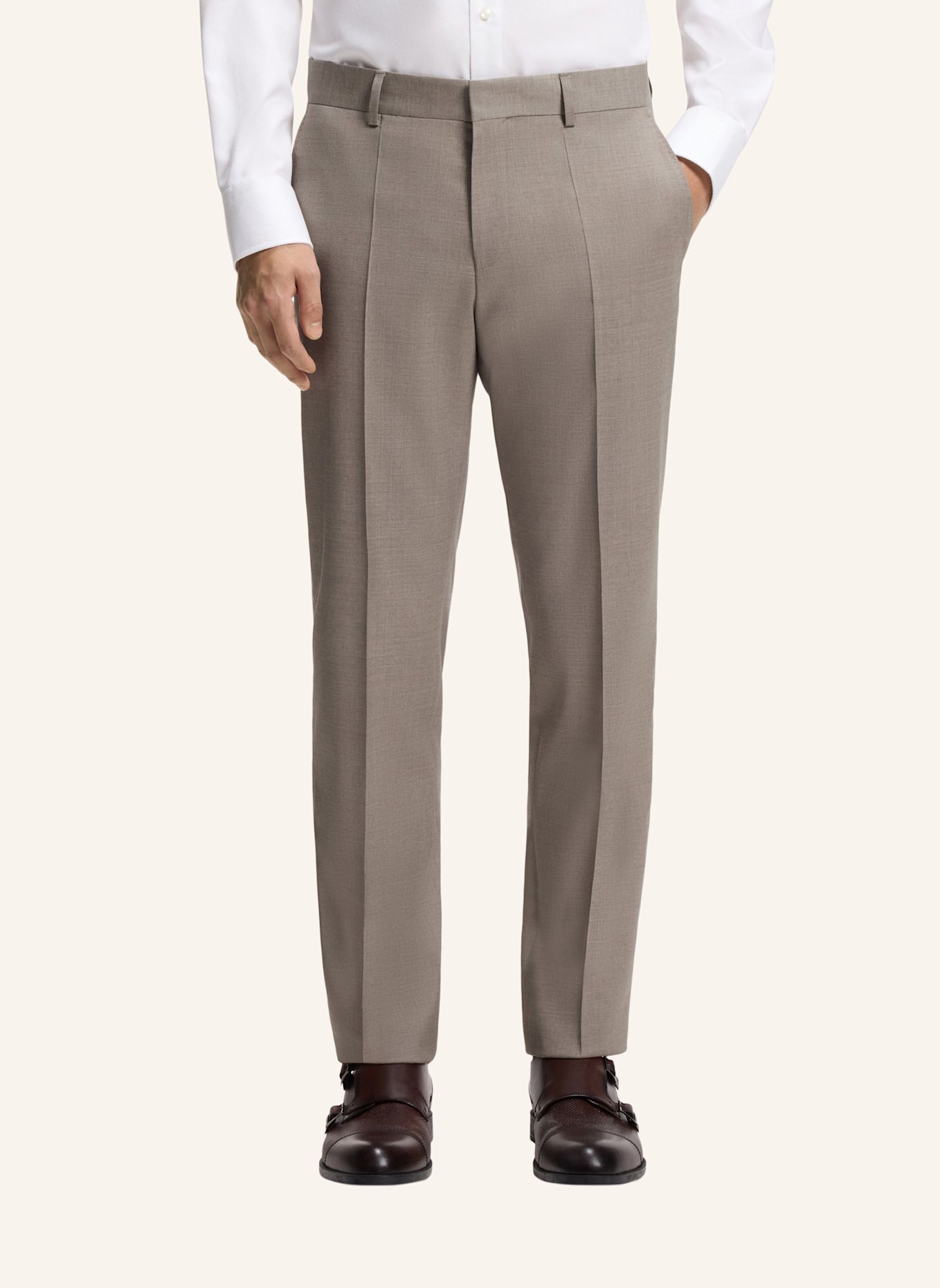 BOSS Business Anzug H-JECKSON-2PCS-263 Regular Fit: KHAKI