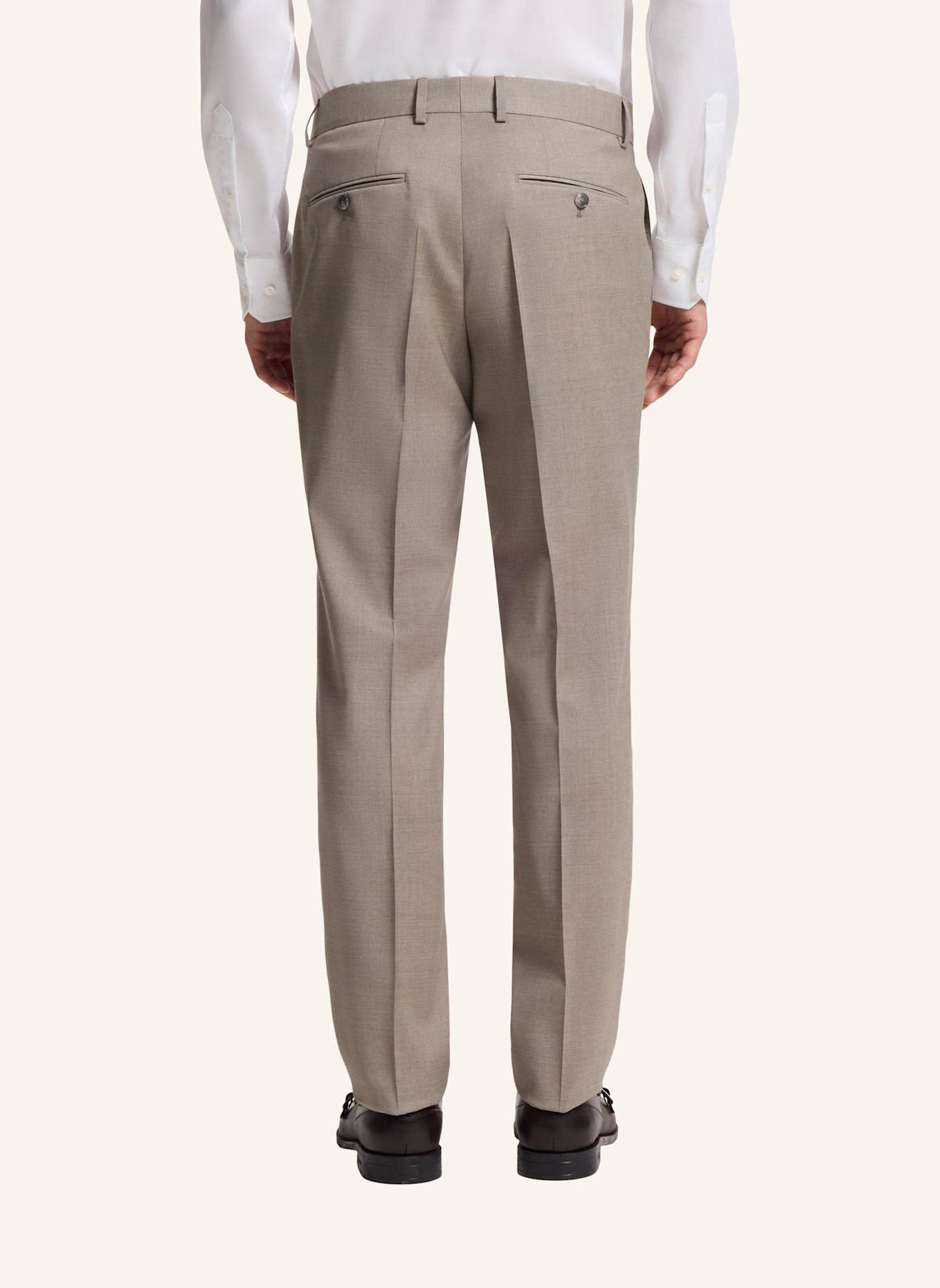BOSS Business Anzug H-JECKSON-2PCS-263 Regular Fit: KHAKI