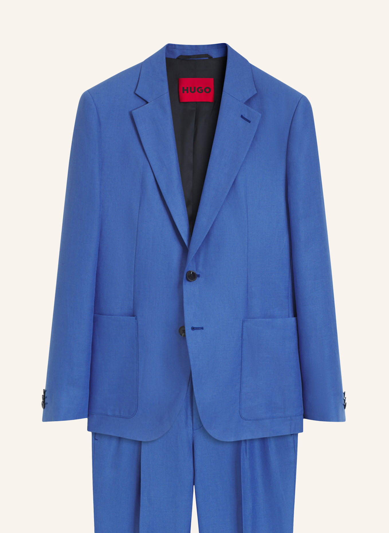HUGO Business Anzug ARTI-HESTEN263F1 Extra-Slim Fit: BLAU
