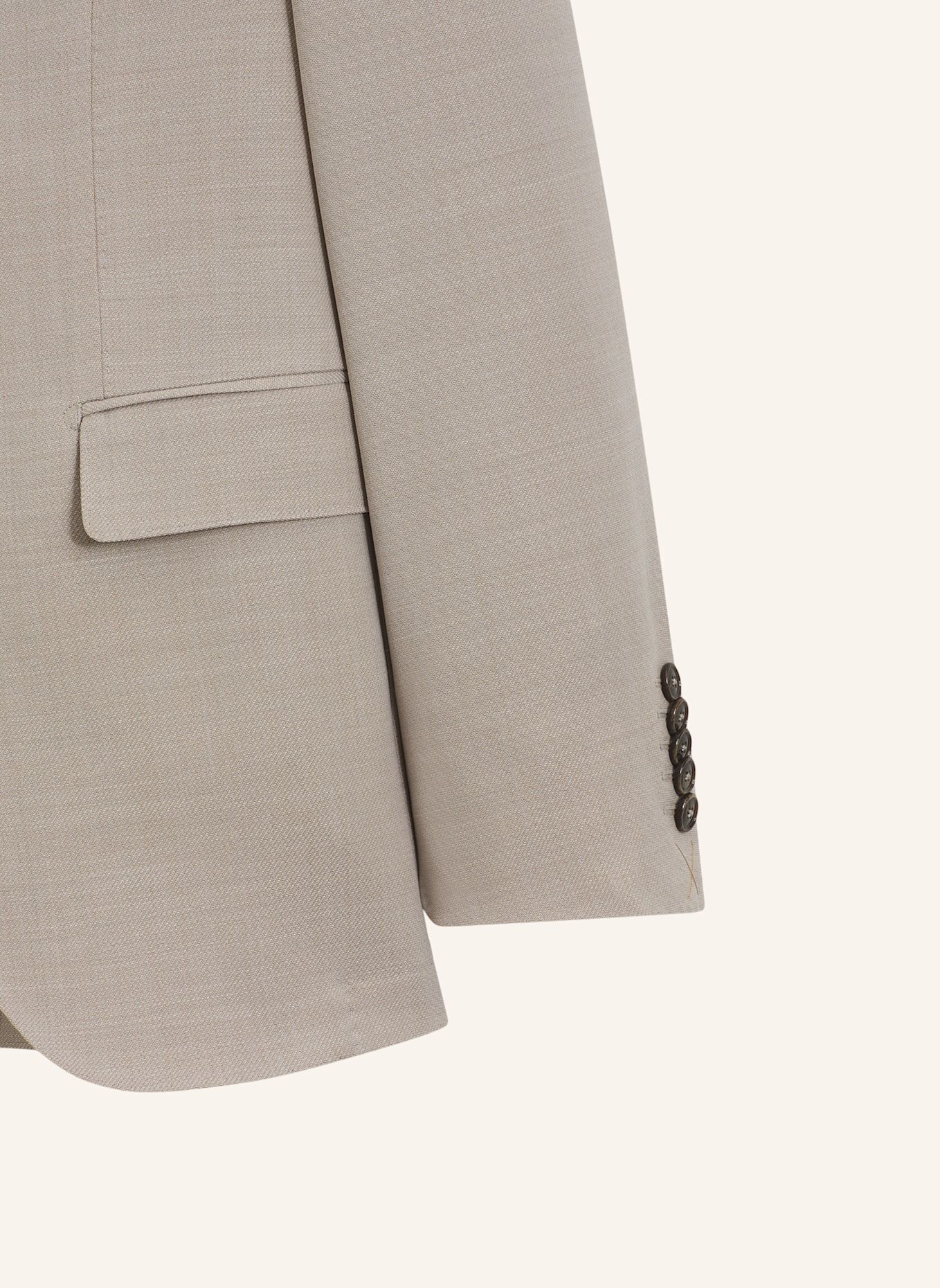 BOSS Business Anzug L-HESTON2PCSLP-FP263 Slim Fit: BEIGE