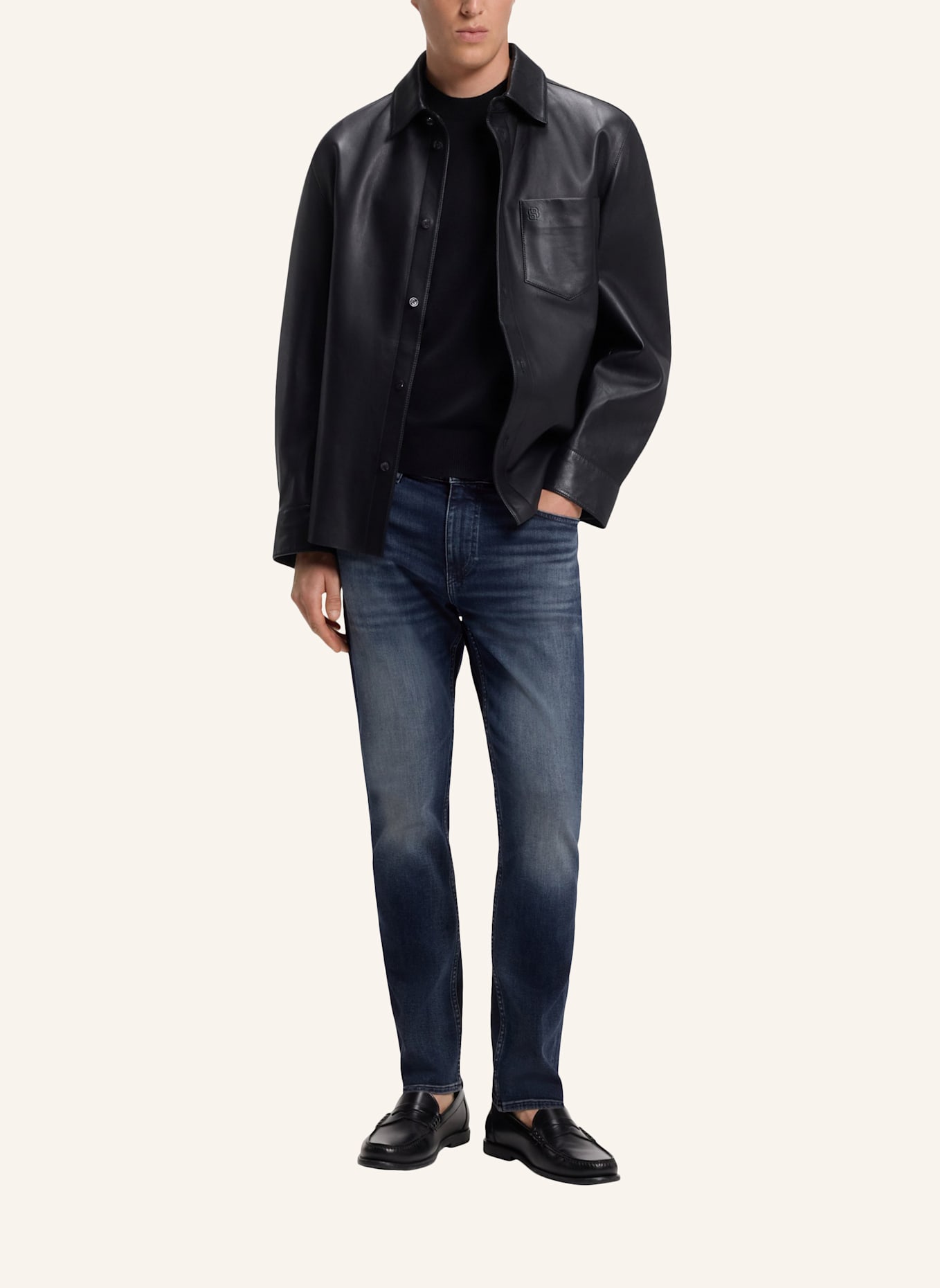 BOSS Jeans C-DELAWARE Slim Fit: BLAU