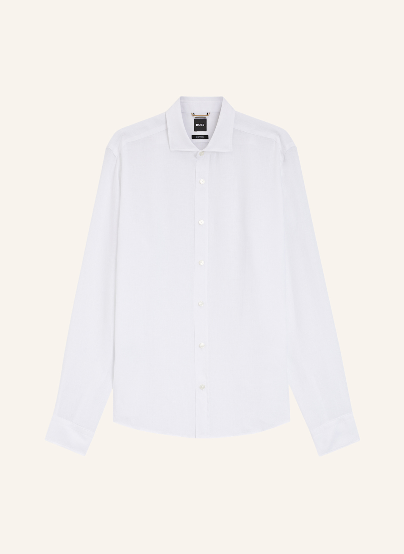 BOSS Casual Hemd C-LIAM-SP-262 Regular Fit: WEISS