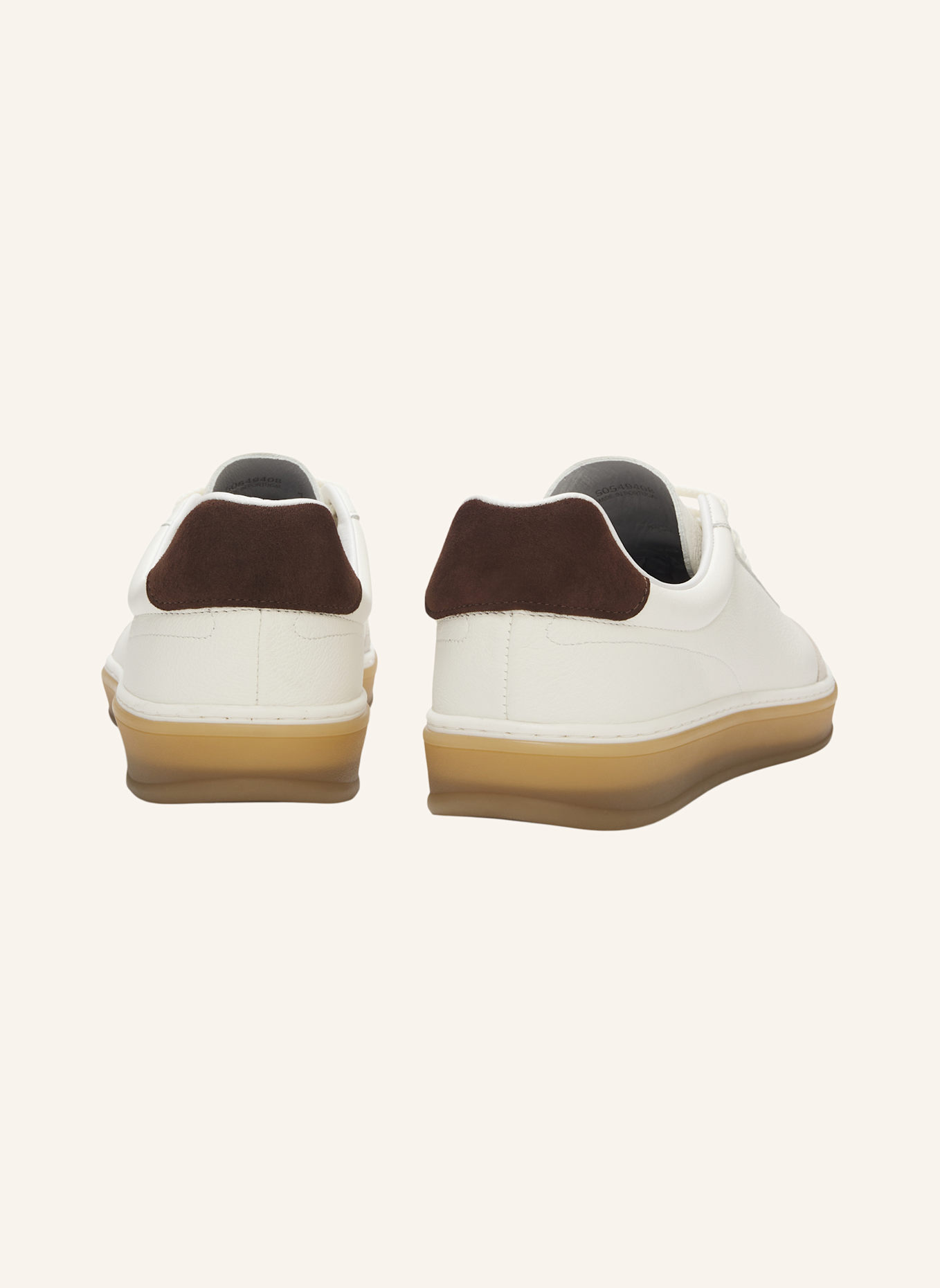 BOSS Sneaker ZAREK  BOSS BY BECKHAM: WEISS