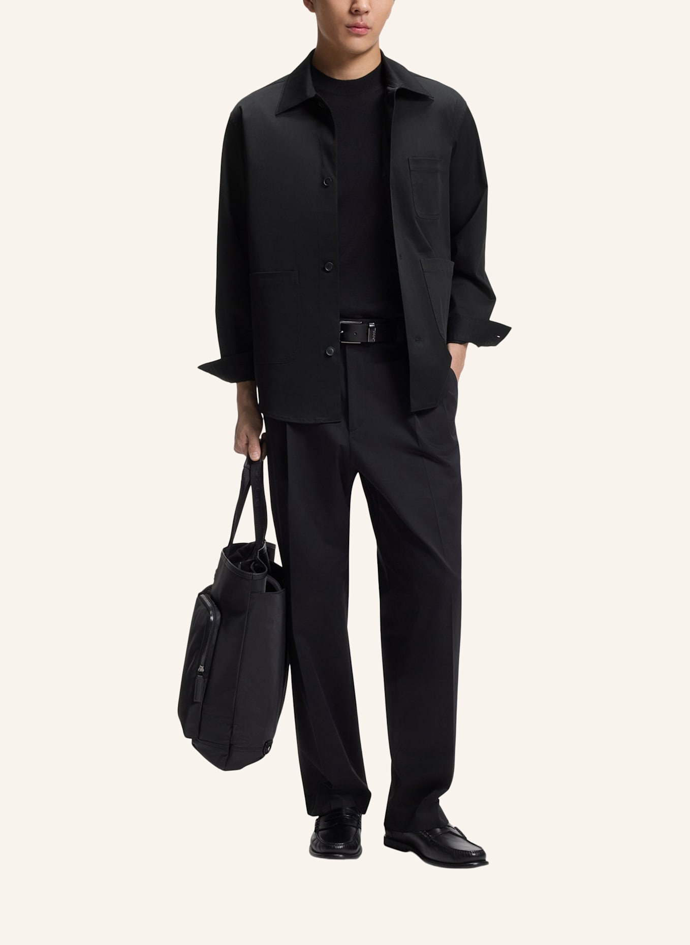 BOSS Blazer C-CARPER-OS-3PP-263 Relaxed Fit: SCHWARZ