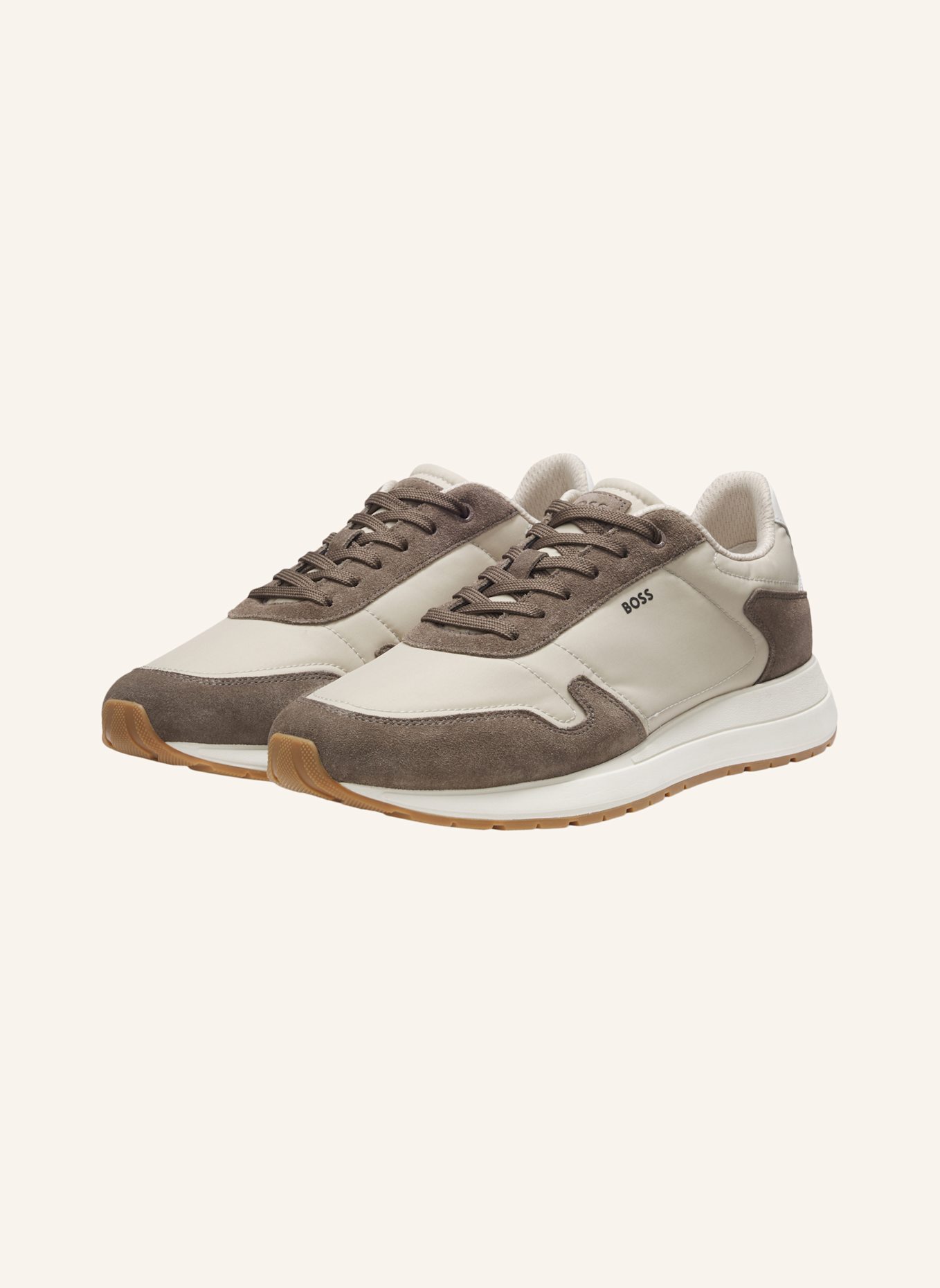 BOSS Sneaker VINSTON_RUNN_NYSD: BEIGE