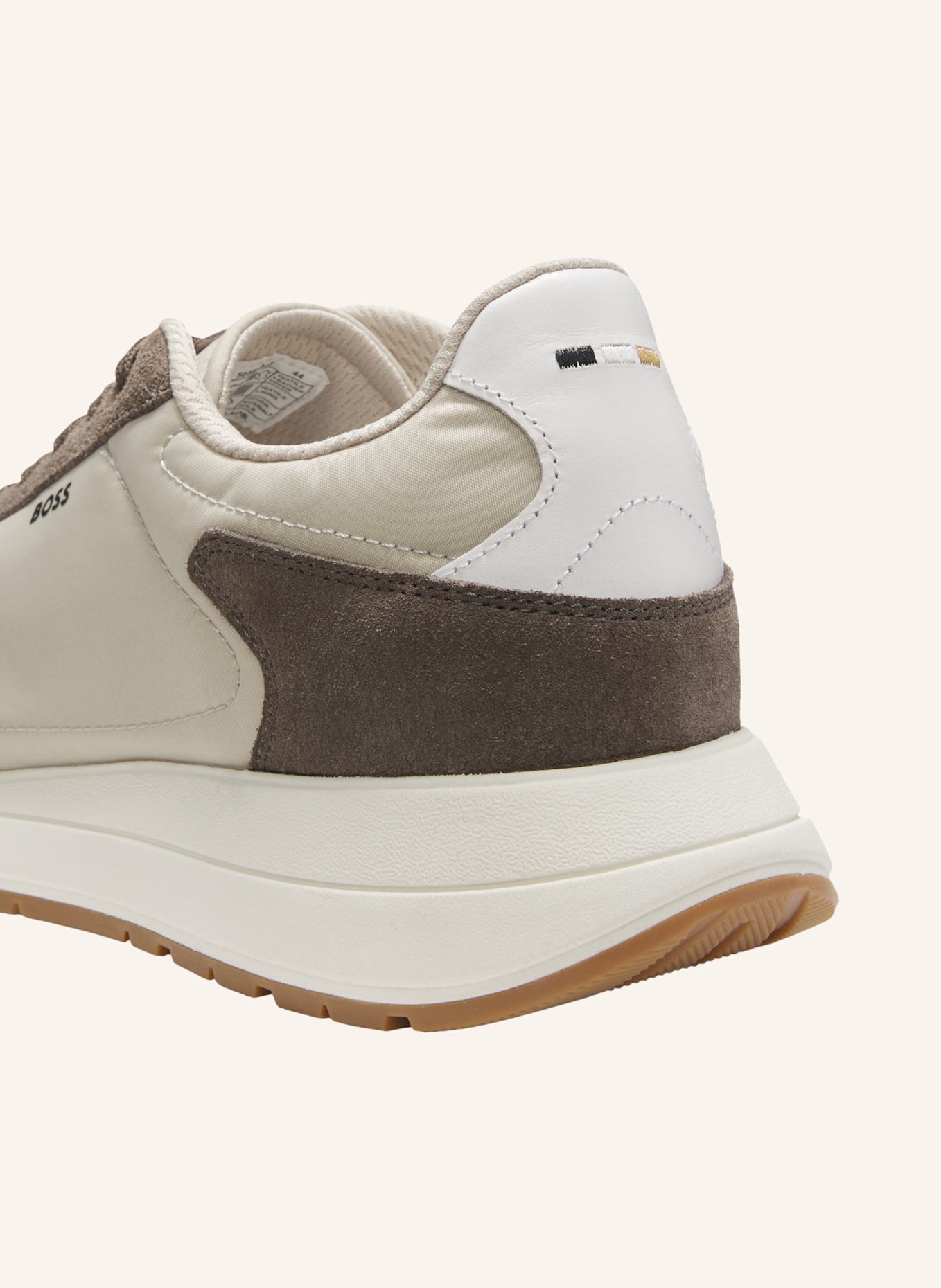 BOSS Sneaker VINSTON_RUNN_NYSD: BEIGE