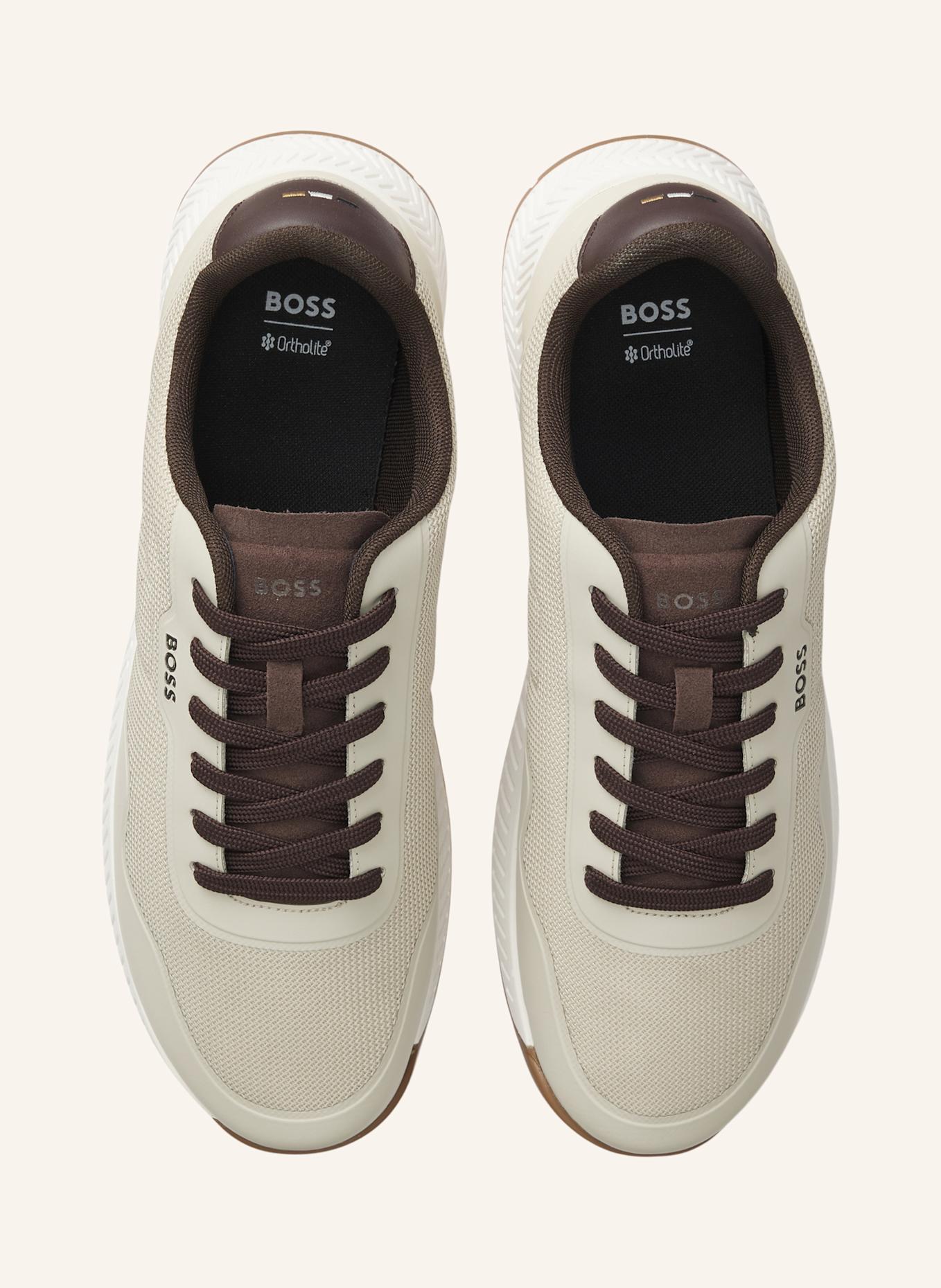 BOSS Sneaker TITANIUM_RUNN_TRTXPU: BEIGE