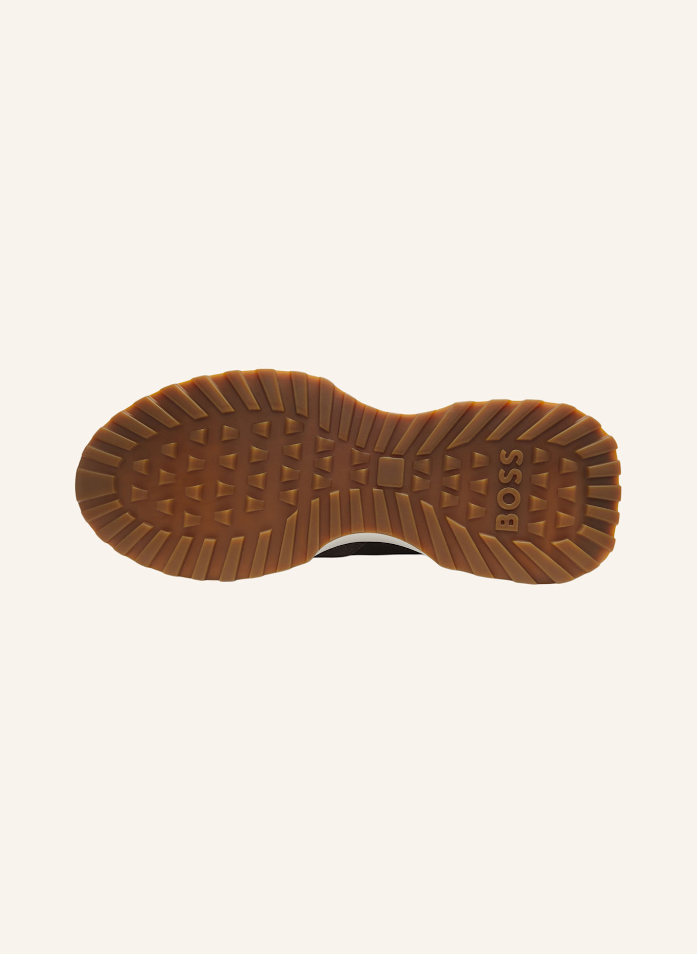 BOSS Sneaker JONAH_RUNN_SDPF: DUNKELBRAUN