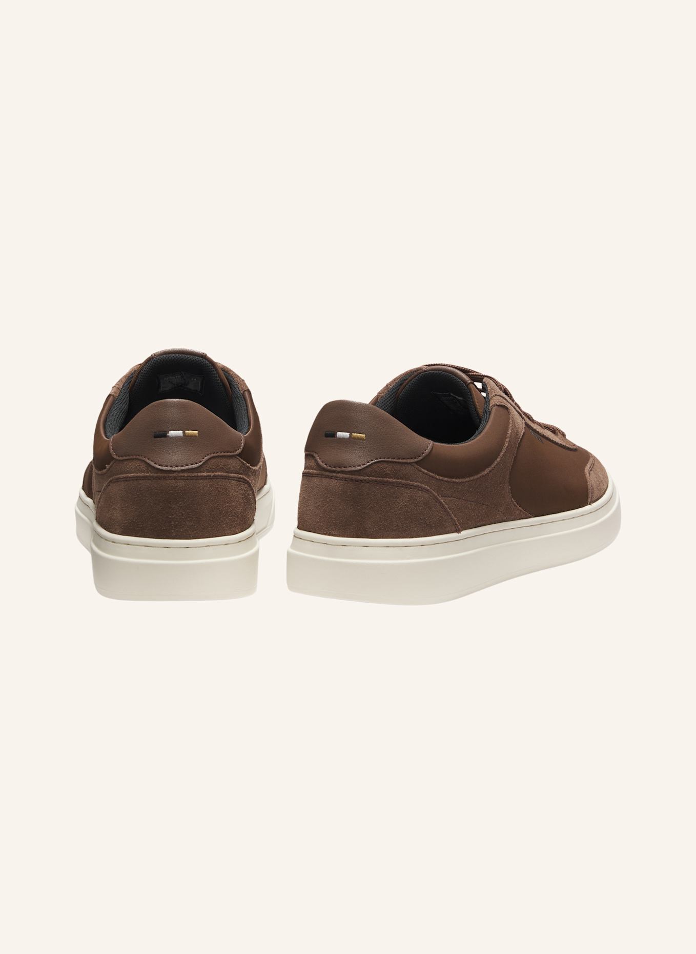 BOSS Sneaker KIERAN_TENN_SDNYN: DUNKELBRAUN