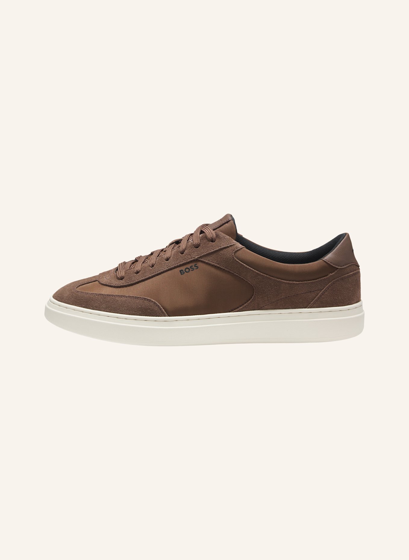 BOSS Sneaker KIERAN_TENN_SDNYN: DUNKELBRAUN