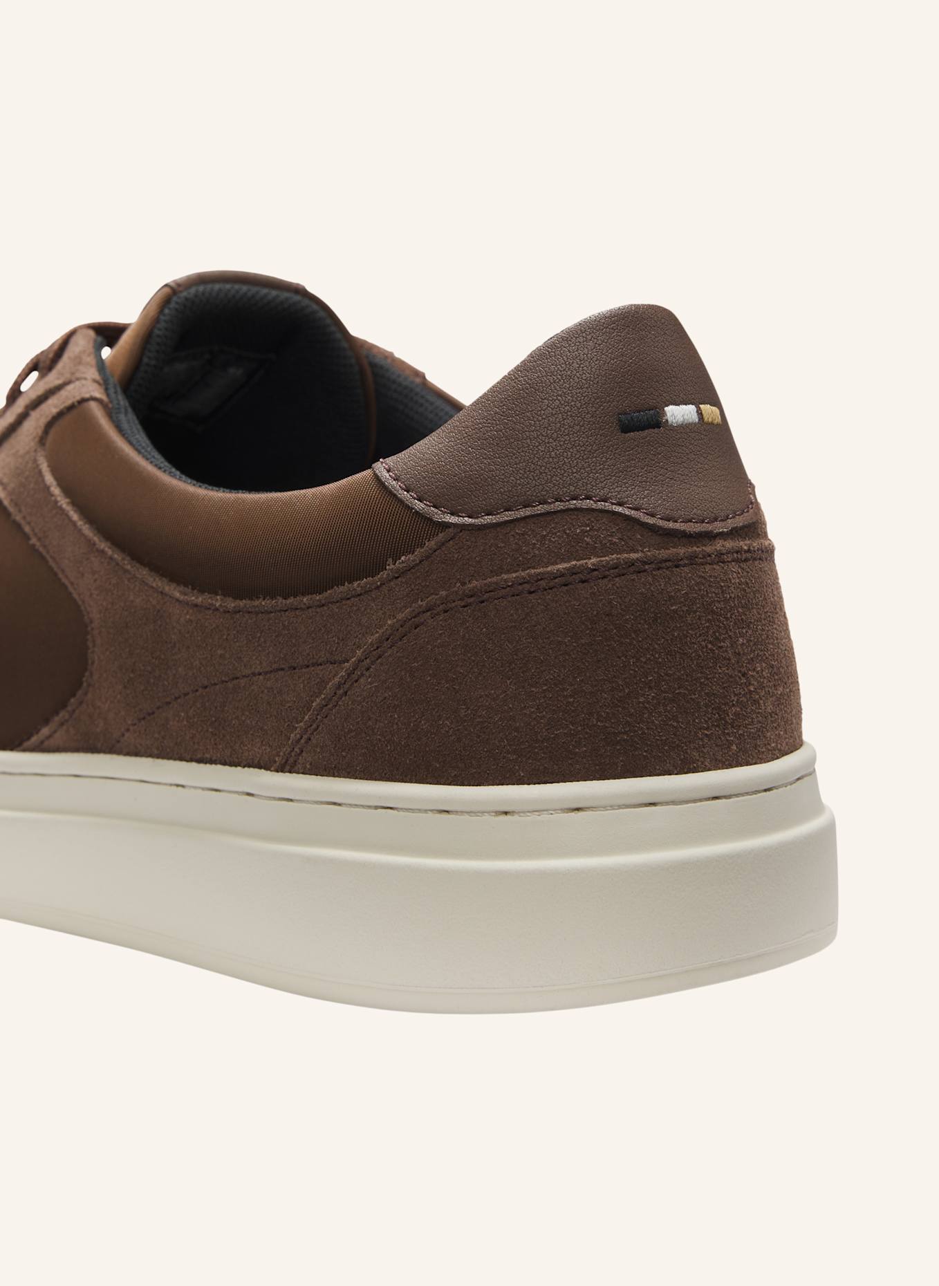 BOSS Sneaker KIERAN_TENN_SDNYN: DUNKELBRAUN