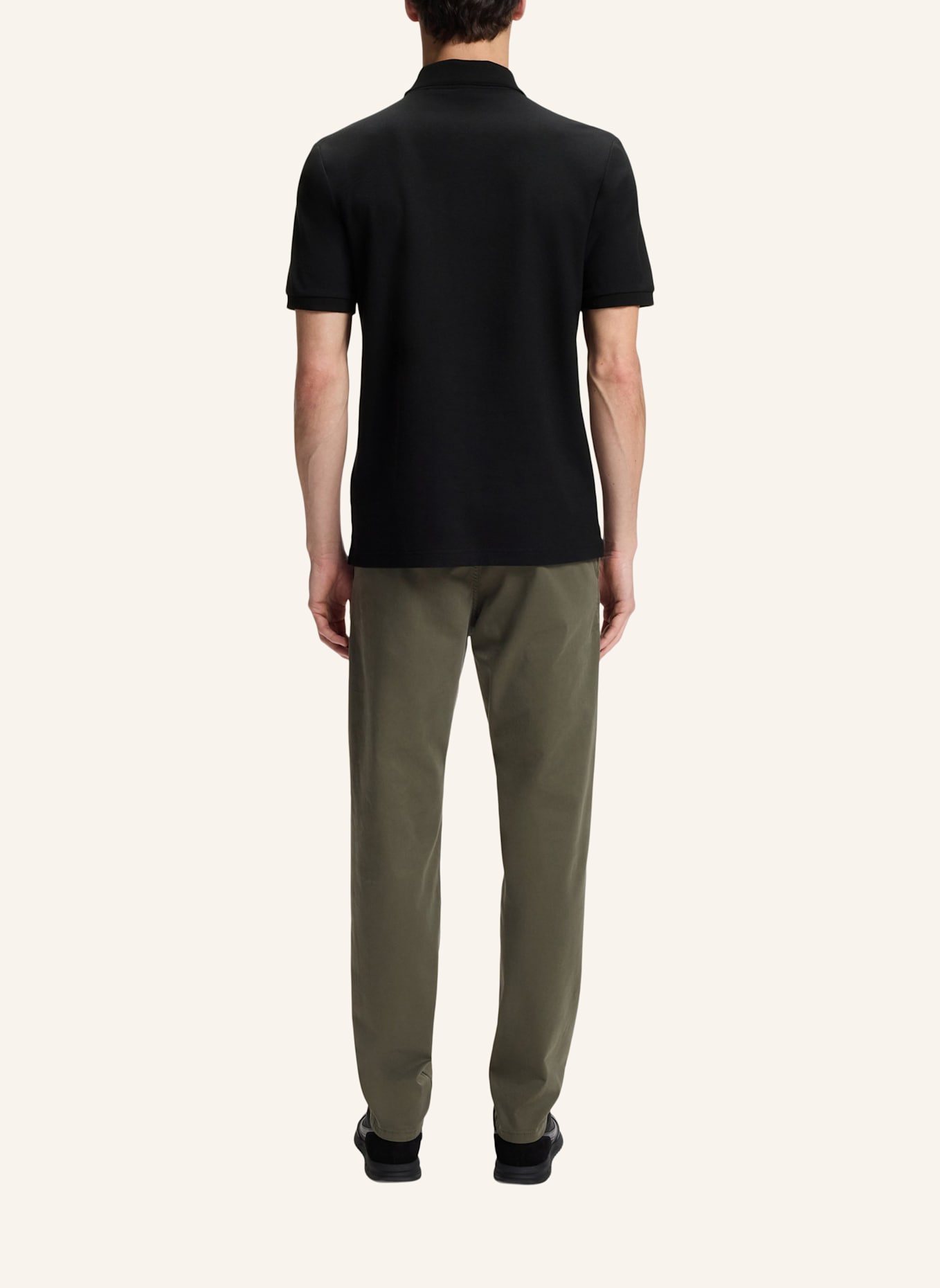 BOSS Poloshirt PHOENIX Regular Fit: SCHWARZ