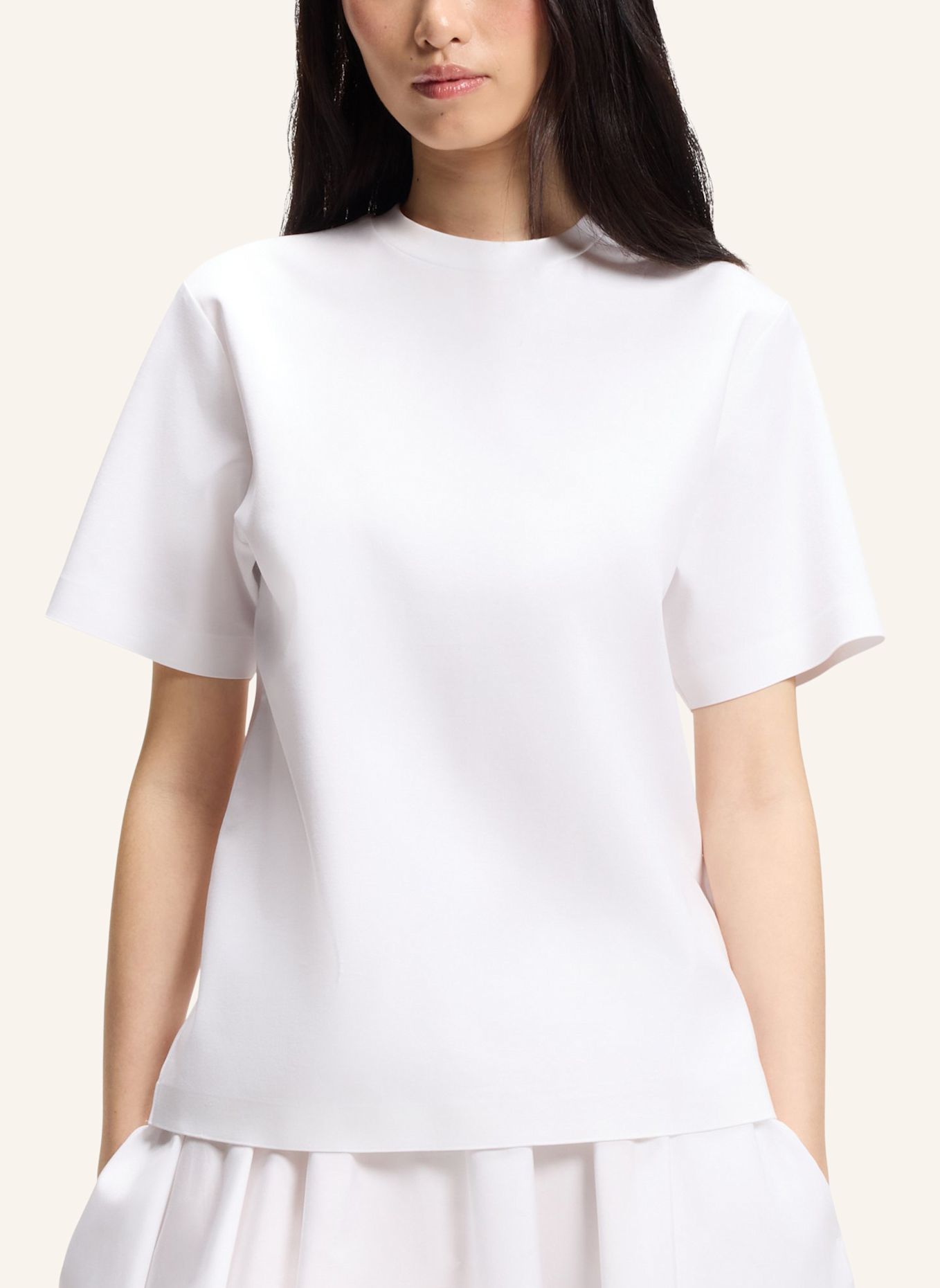 BOSS T-Shirts EHARPA Relaxed Fit: WEISS