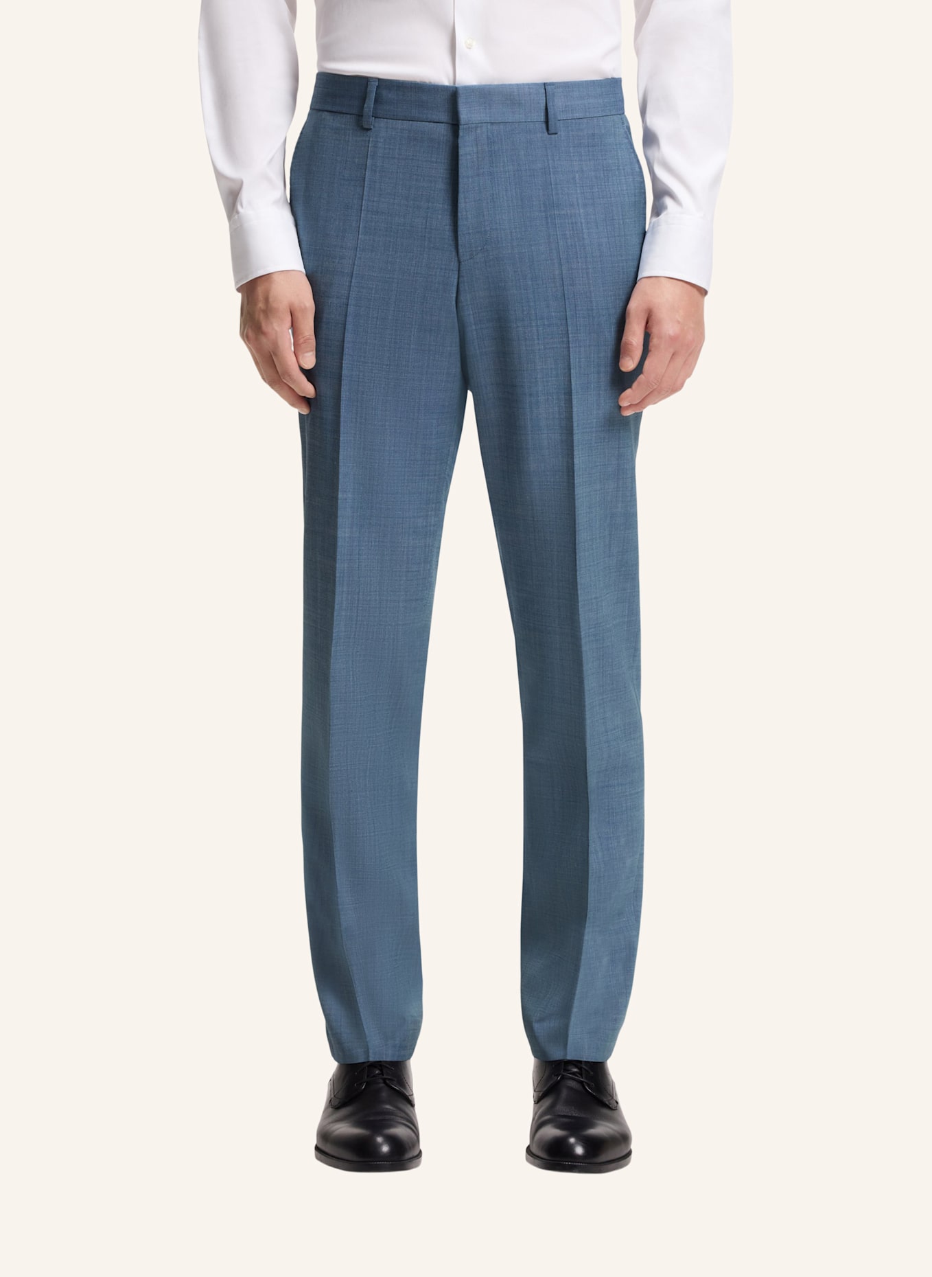 BOSS Business Anzug H-JECKSON-3PCS-263 Regular Fit: HELLBLAU