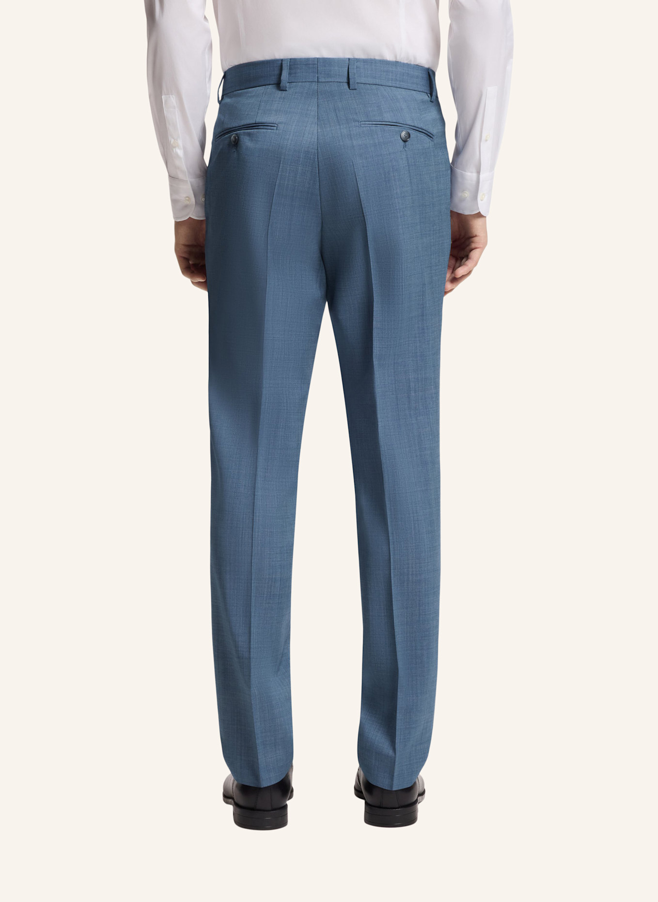 BOSS Business Anzug H-JECKSON-3PCS-263 Regular Fit: HELLBLAU
