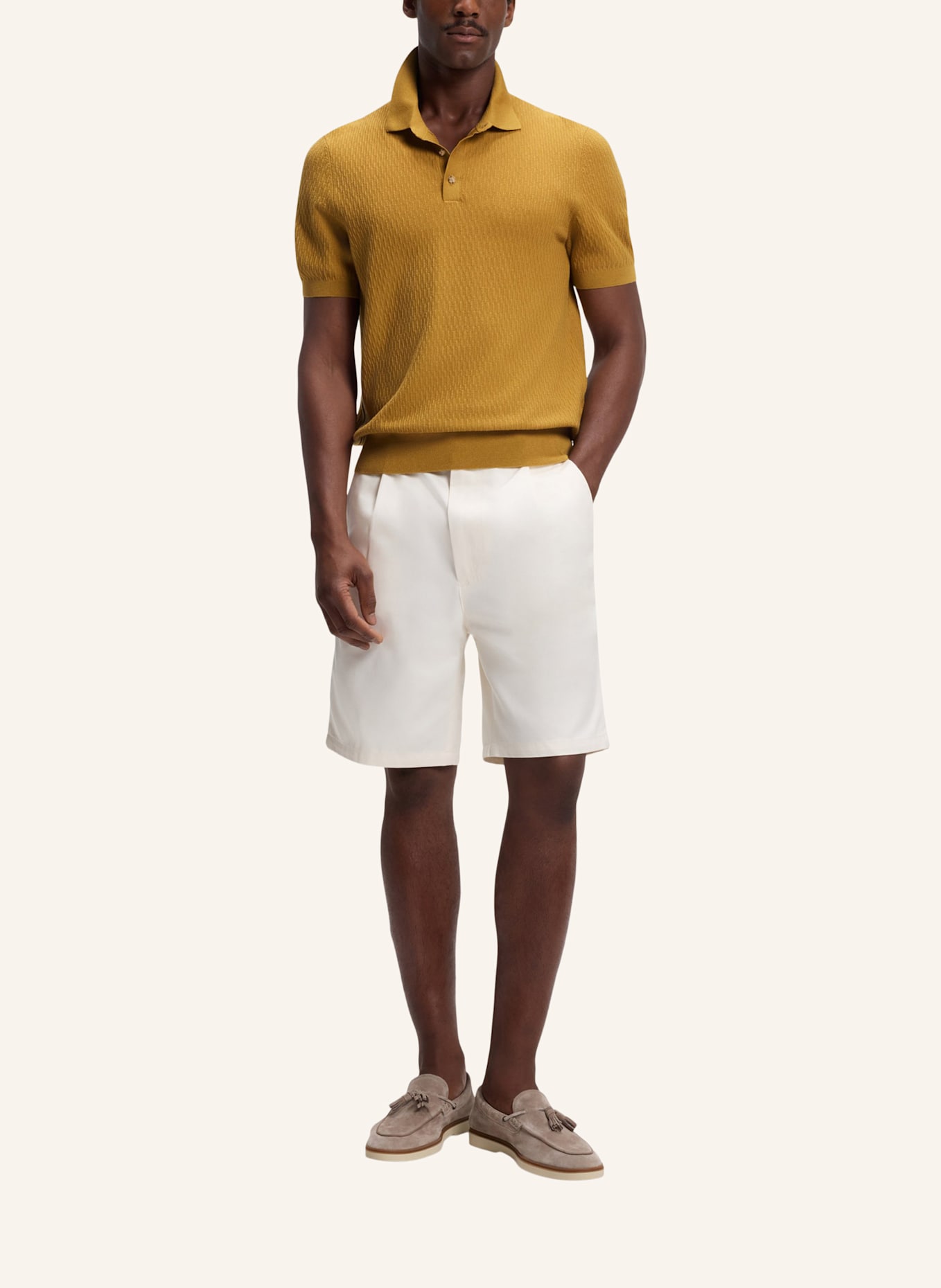 BOSS Pullover H-LURAZIO Regular Fit: GOLD