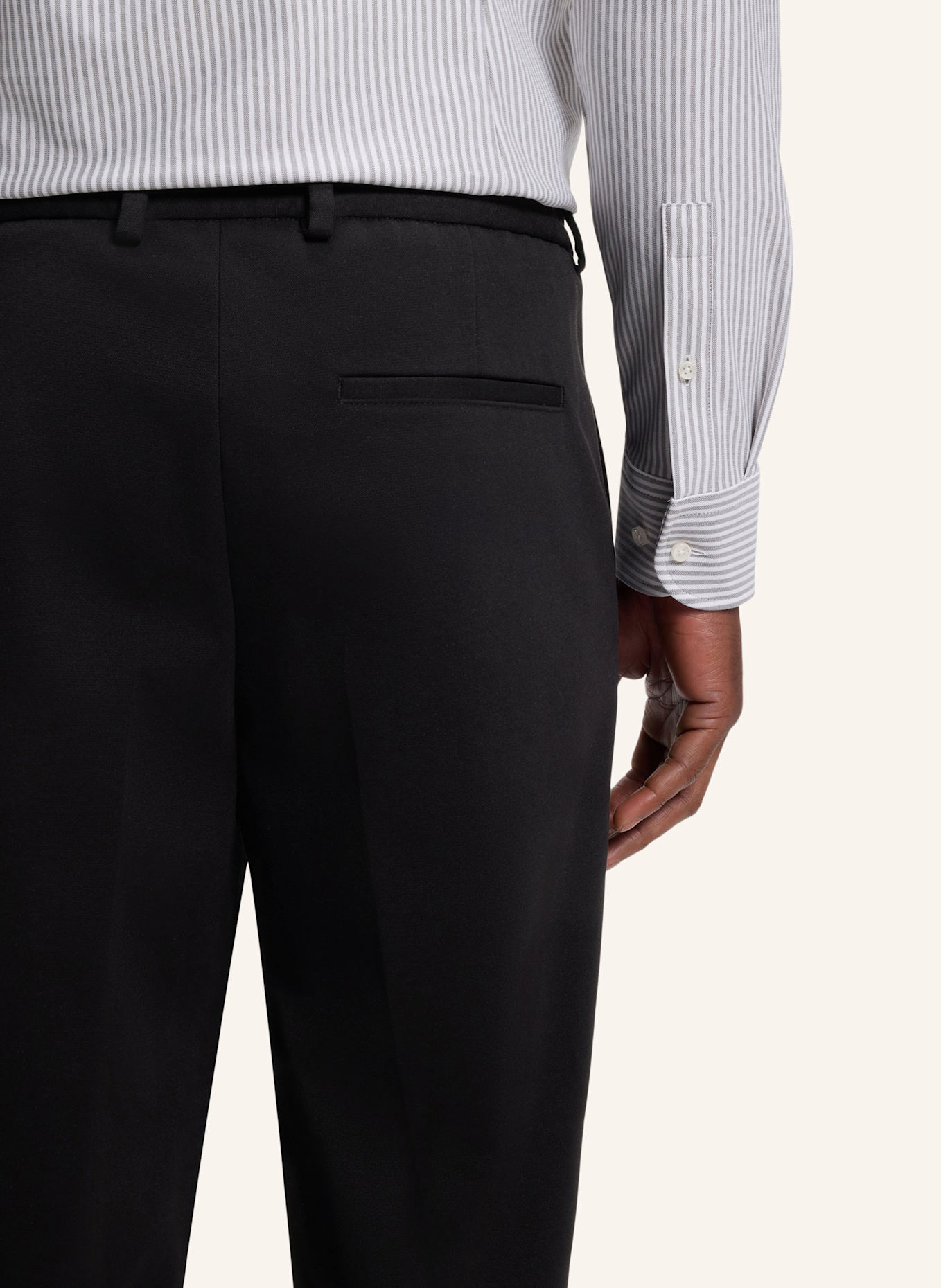 BOSS Business Hose P-PERIN-CW-J-263 Tapered Fit: SCHWARZ