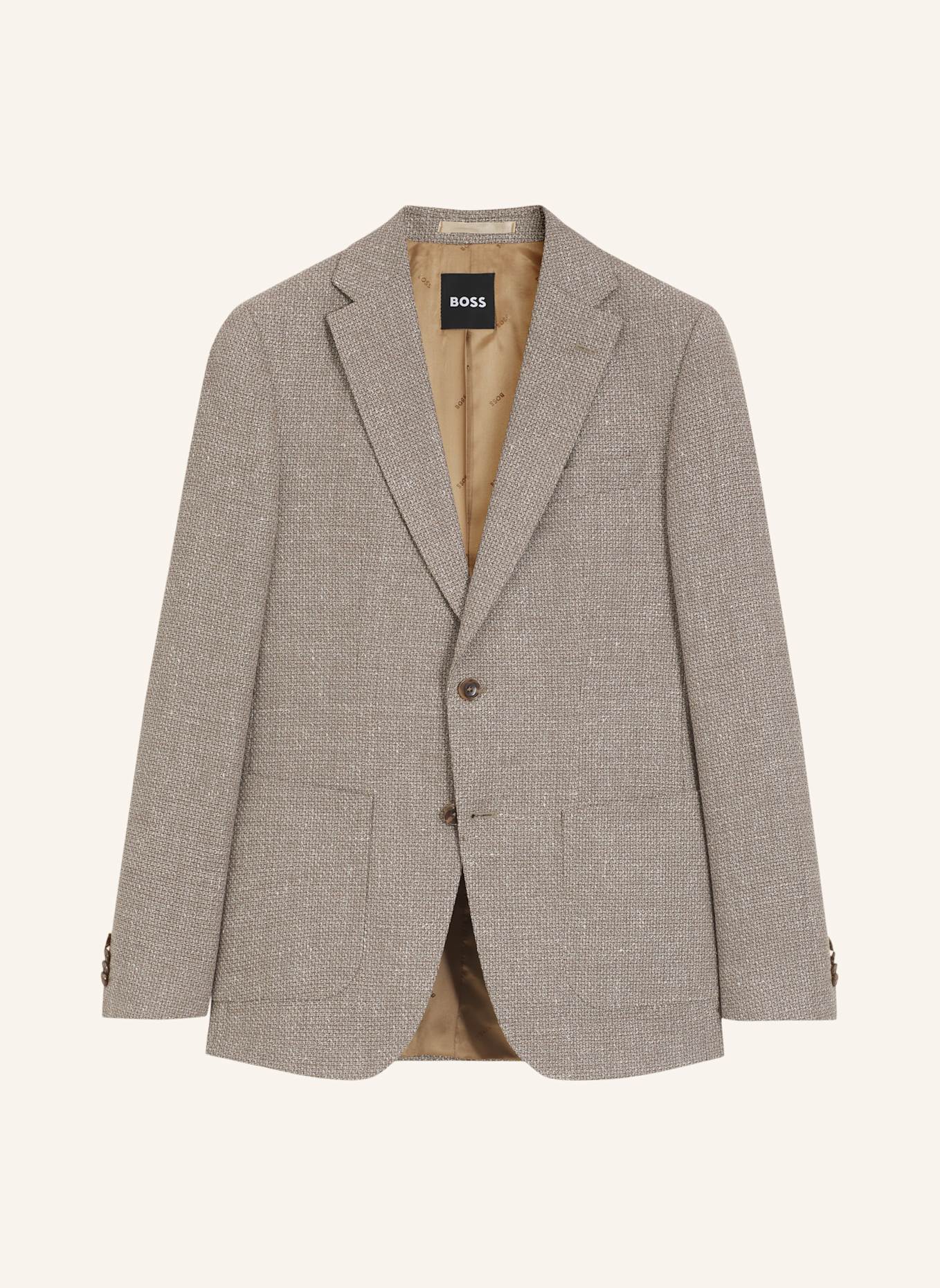 BOSS Blazer H-HUTSON-2PP-263 Slim Fit: BEIGE