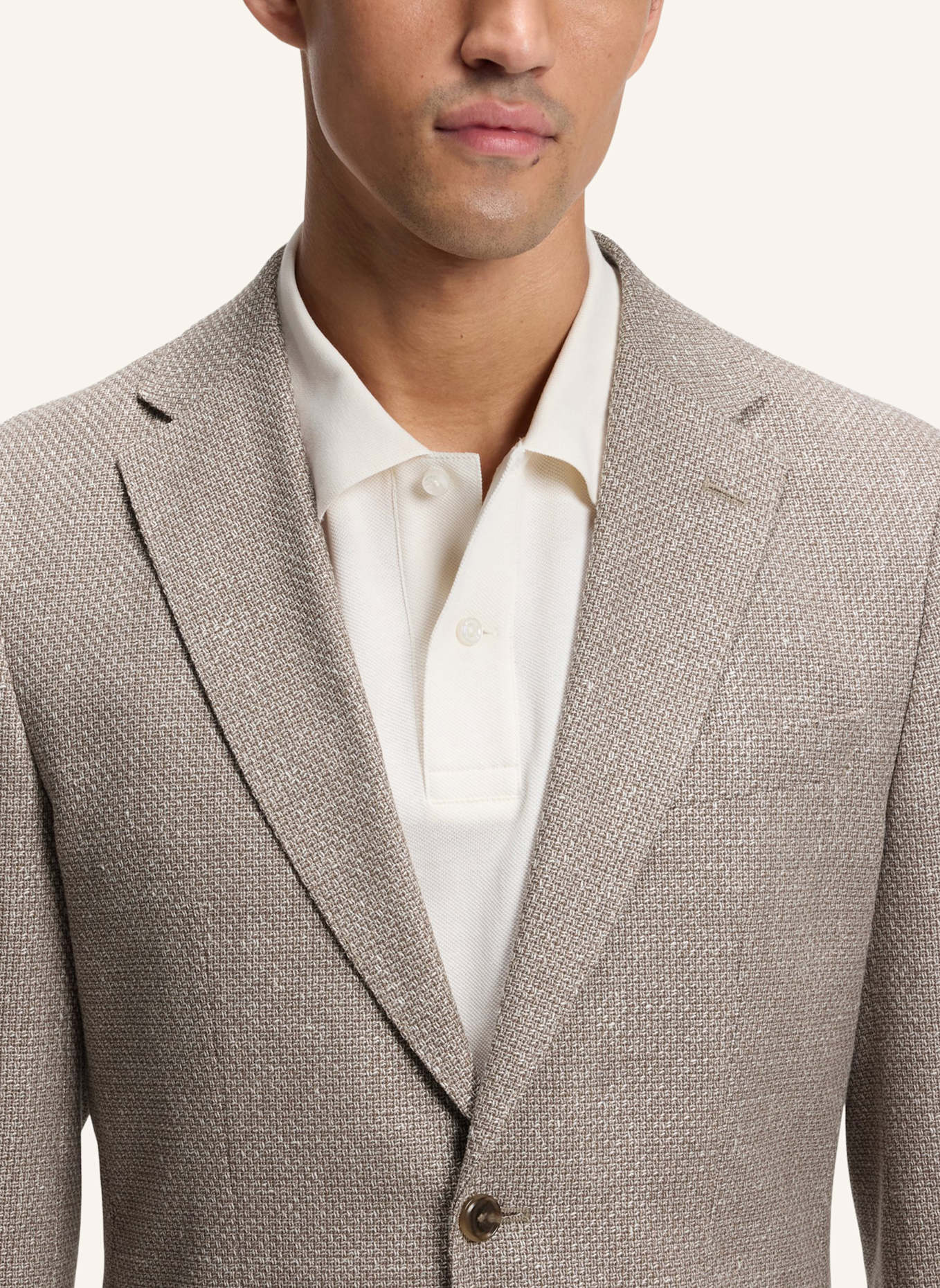 BOSS Blazer H-HUTSON-2PP-263 Slim Fit: BEIGE