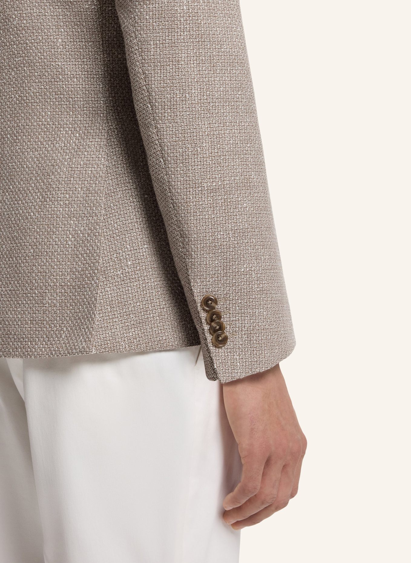 BOSS Blazer H-HUTSON-2PP-263 Slim Fit: BEIGE