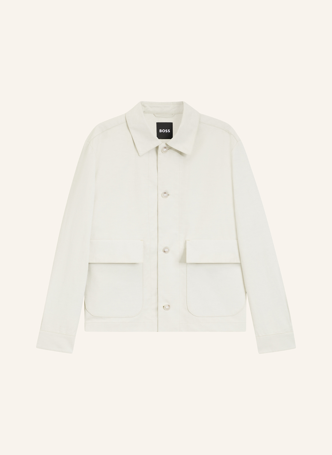 BOSS Blazer C-CARPER-FLAP-263F Relaxed Fit: WEISS