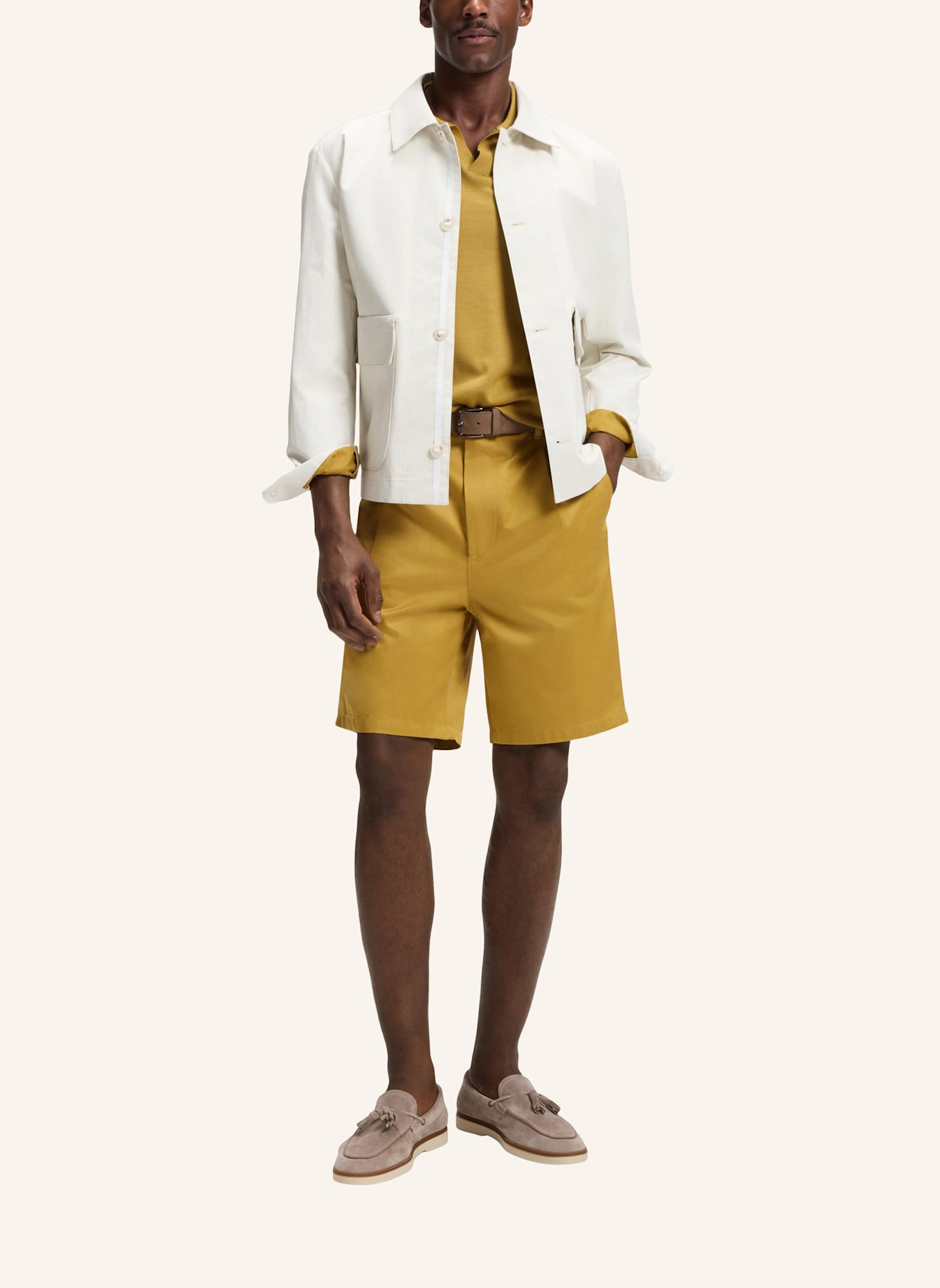 BOSS Blazer C-CARPER-FLAP-263F Relaxed Fit: WEISS