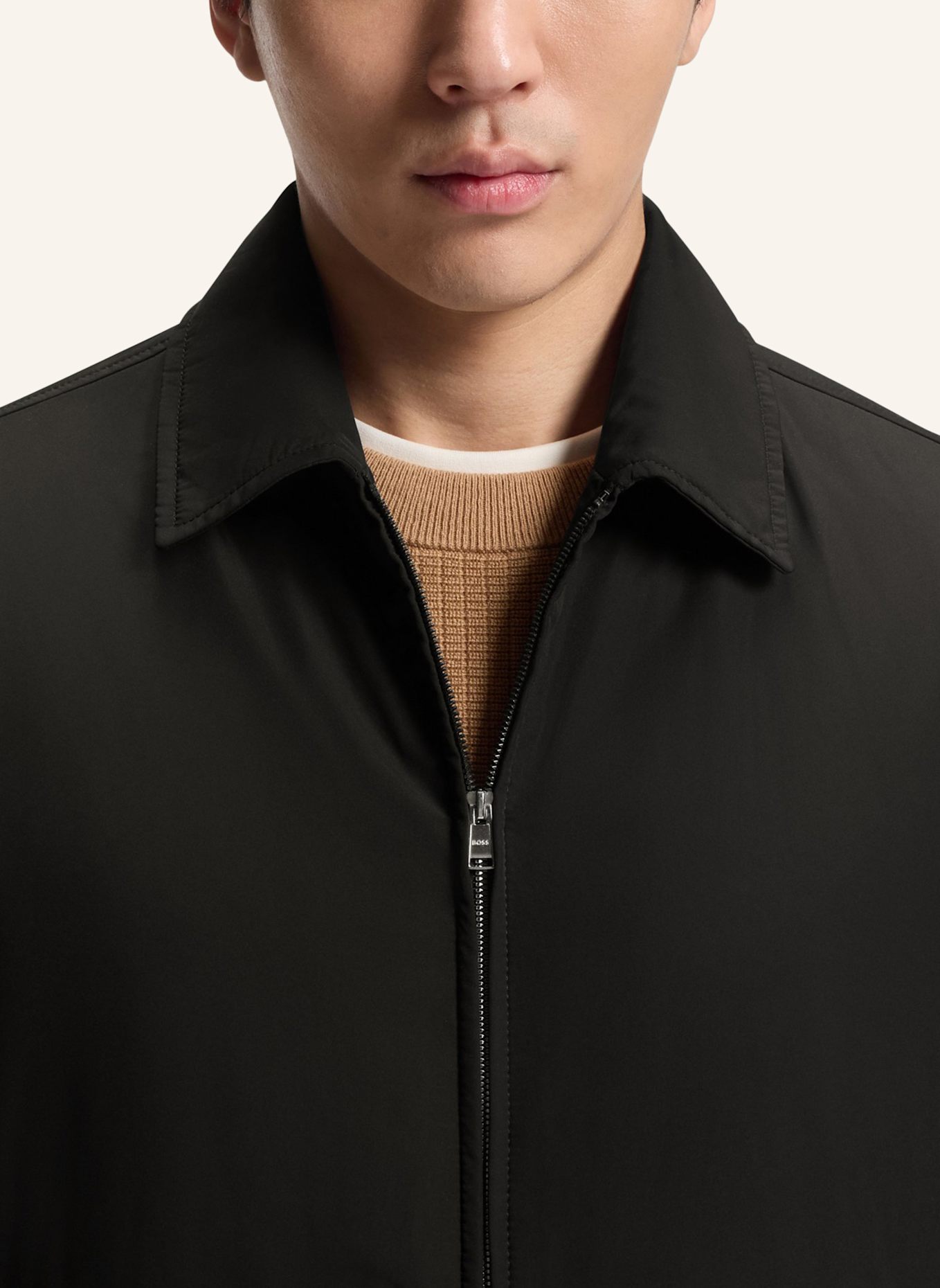 BOSS Casual Jacke C-CERIG Regular Fit: SCHWARZ