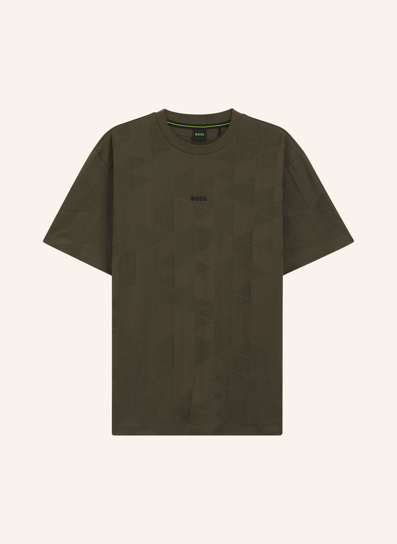 BOSS T-Shirt TS_NETWORK JQ Regular Fit: GRÜN