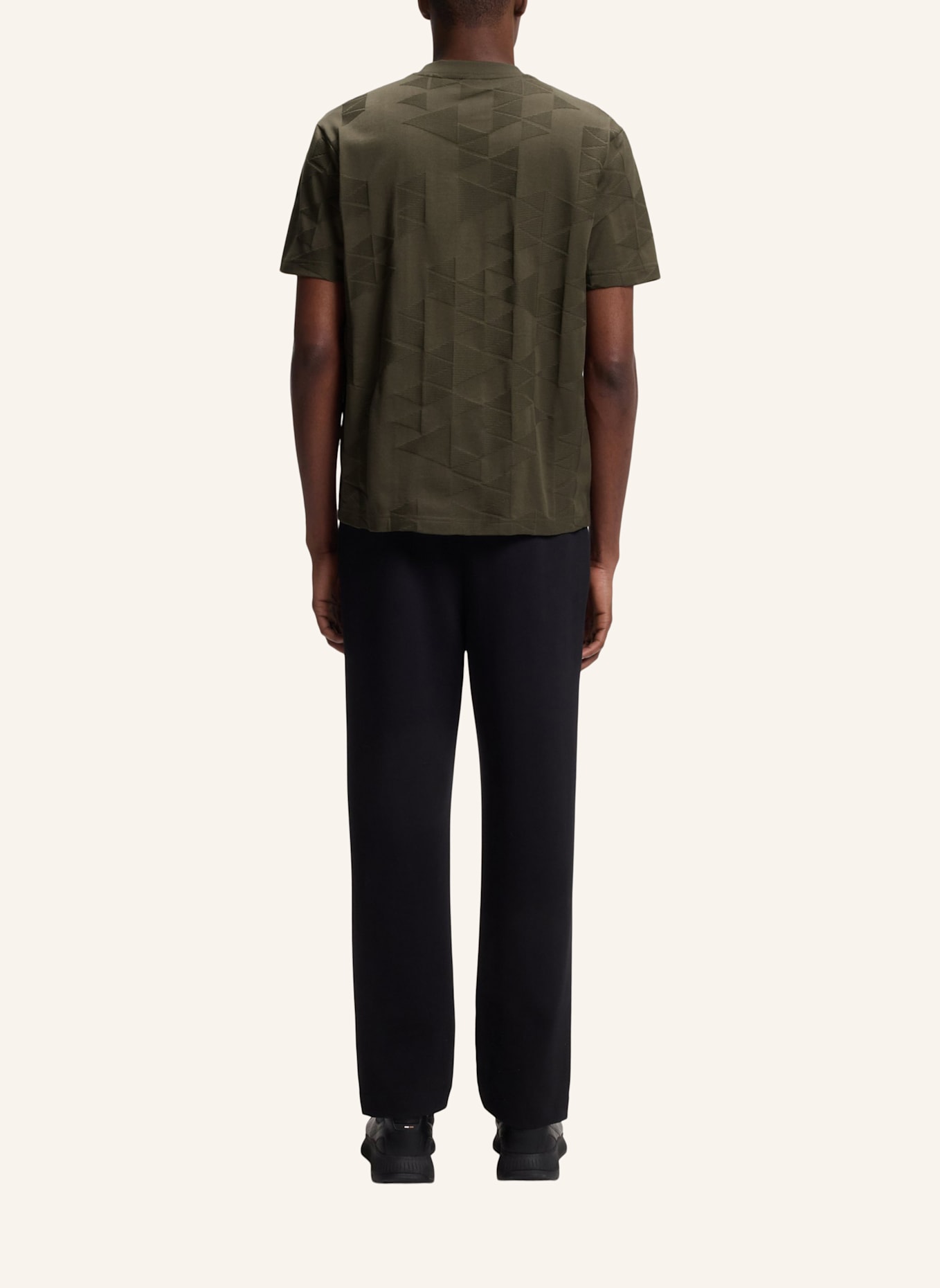 BOSS T-Shirt TS_NETWORK JQ Regular Fit: GRÜN