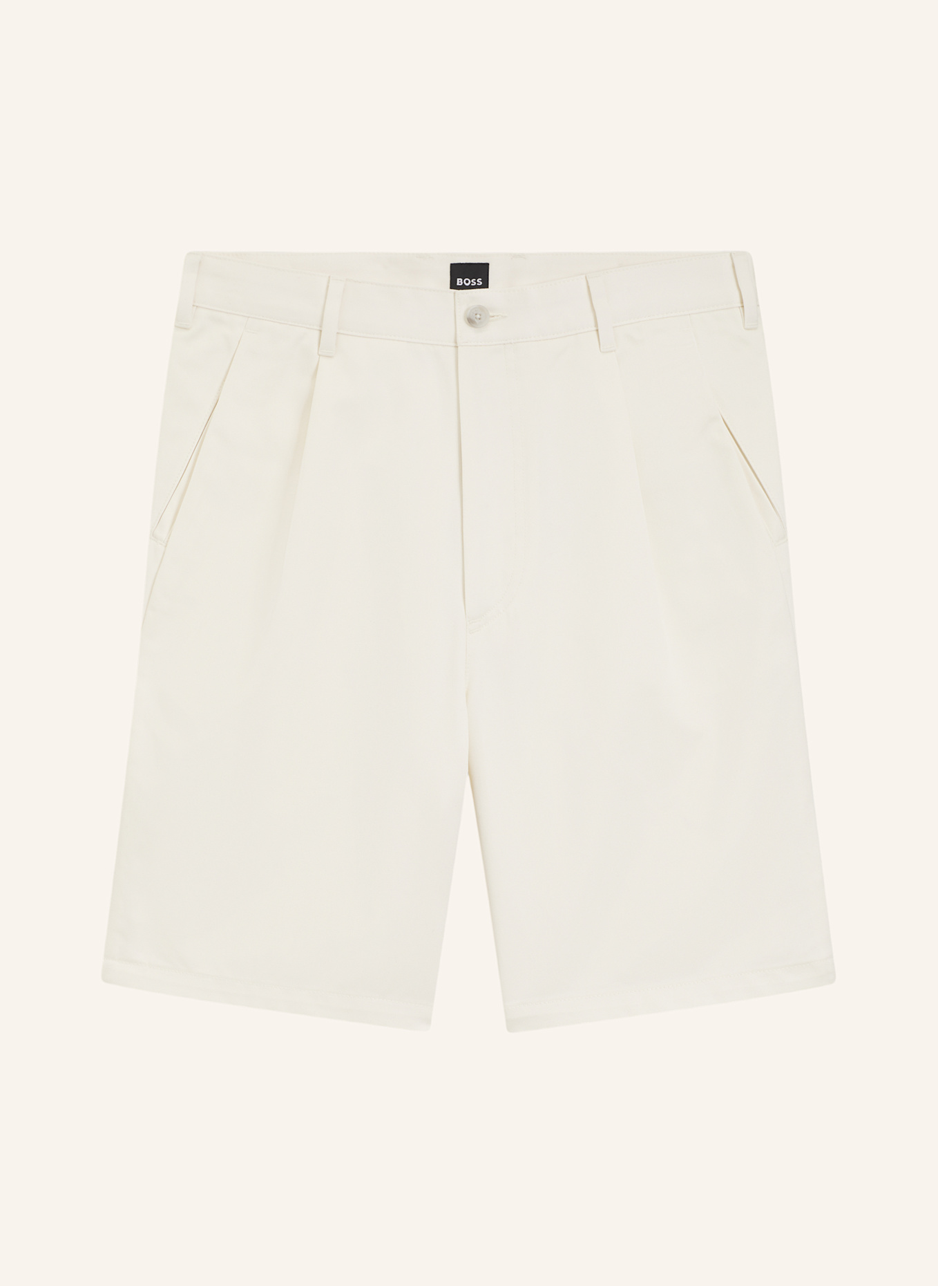 BOSS Short C-KAI-DPL-SHORTS-L Relaxed Fit: WEISS