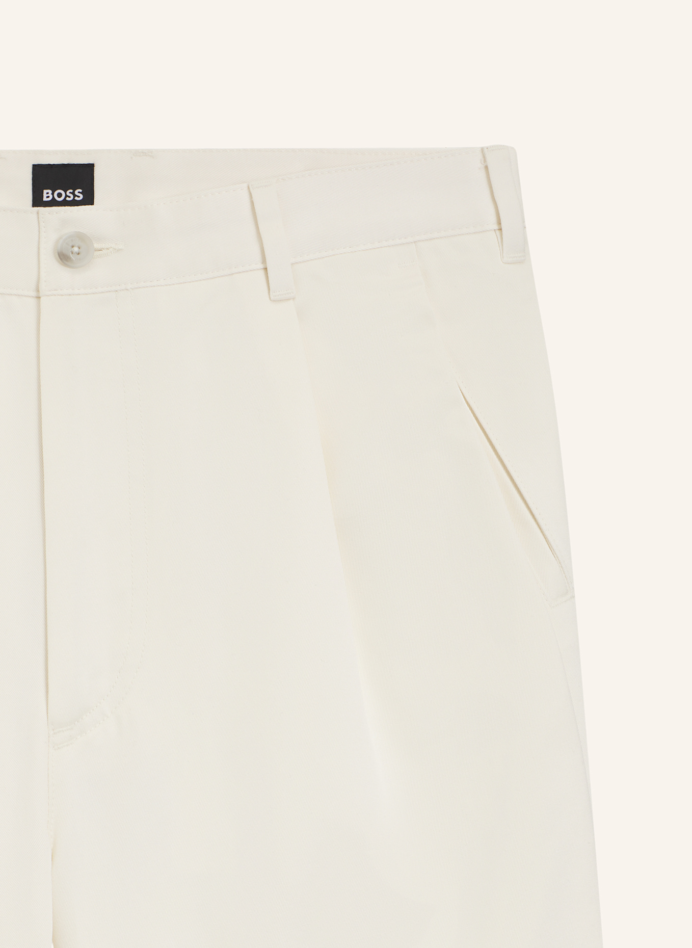 BOSS Short C-KAI-DPL-SHORTS-L Relaxed Fit: WEISS