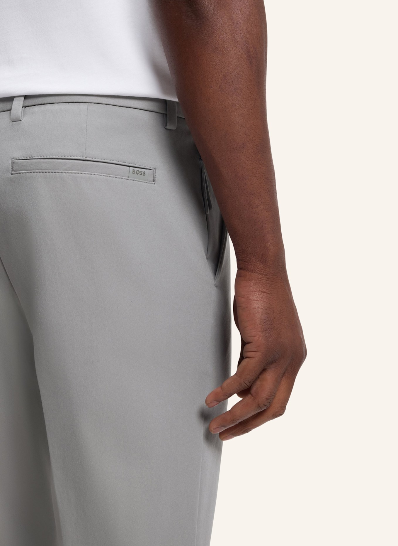 BOSS Chino KAITON Slim Fit: GRAU