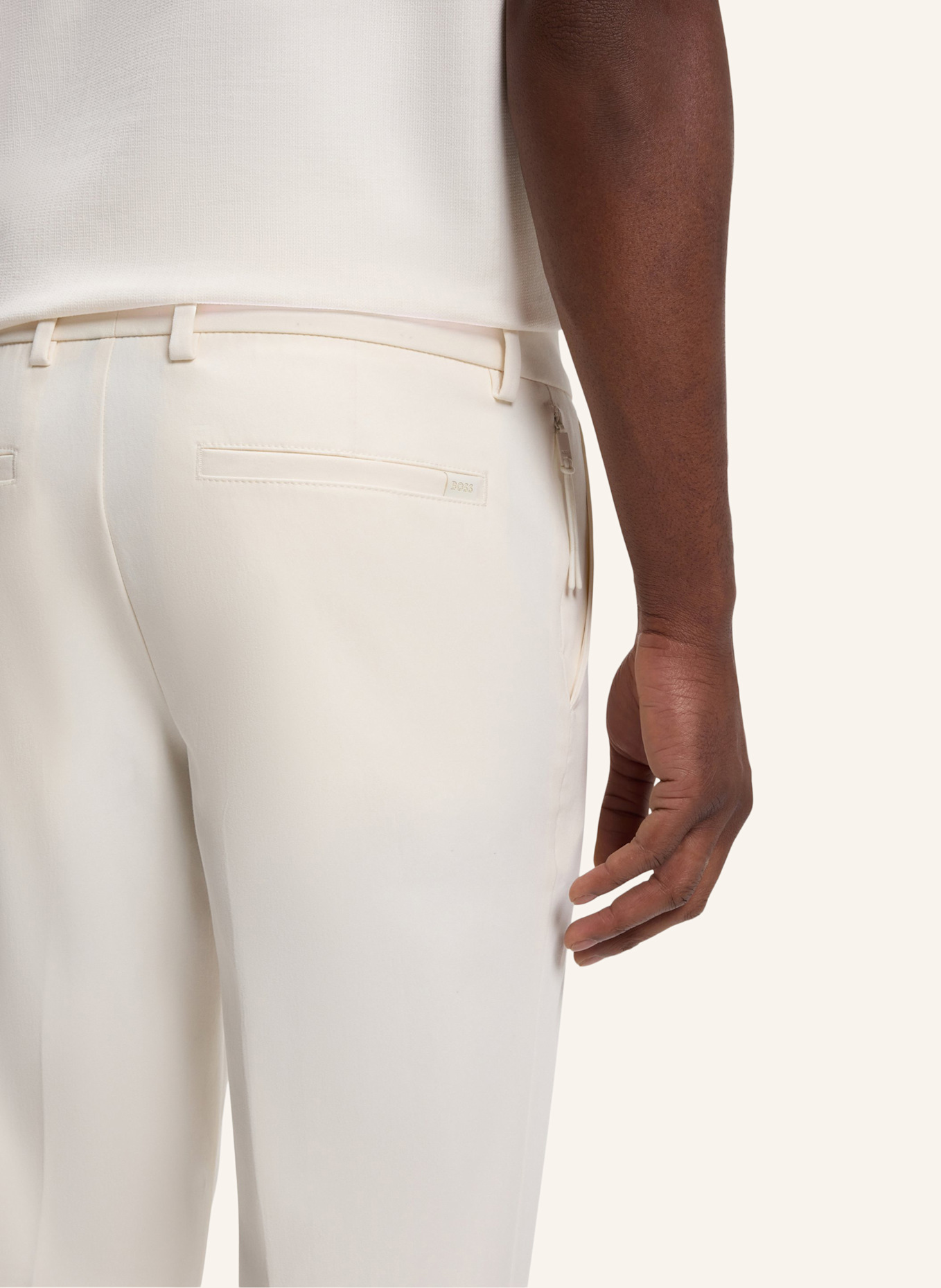 BOSS Chino KAITON Slim Fit: WEISS