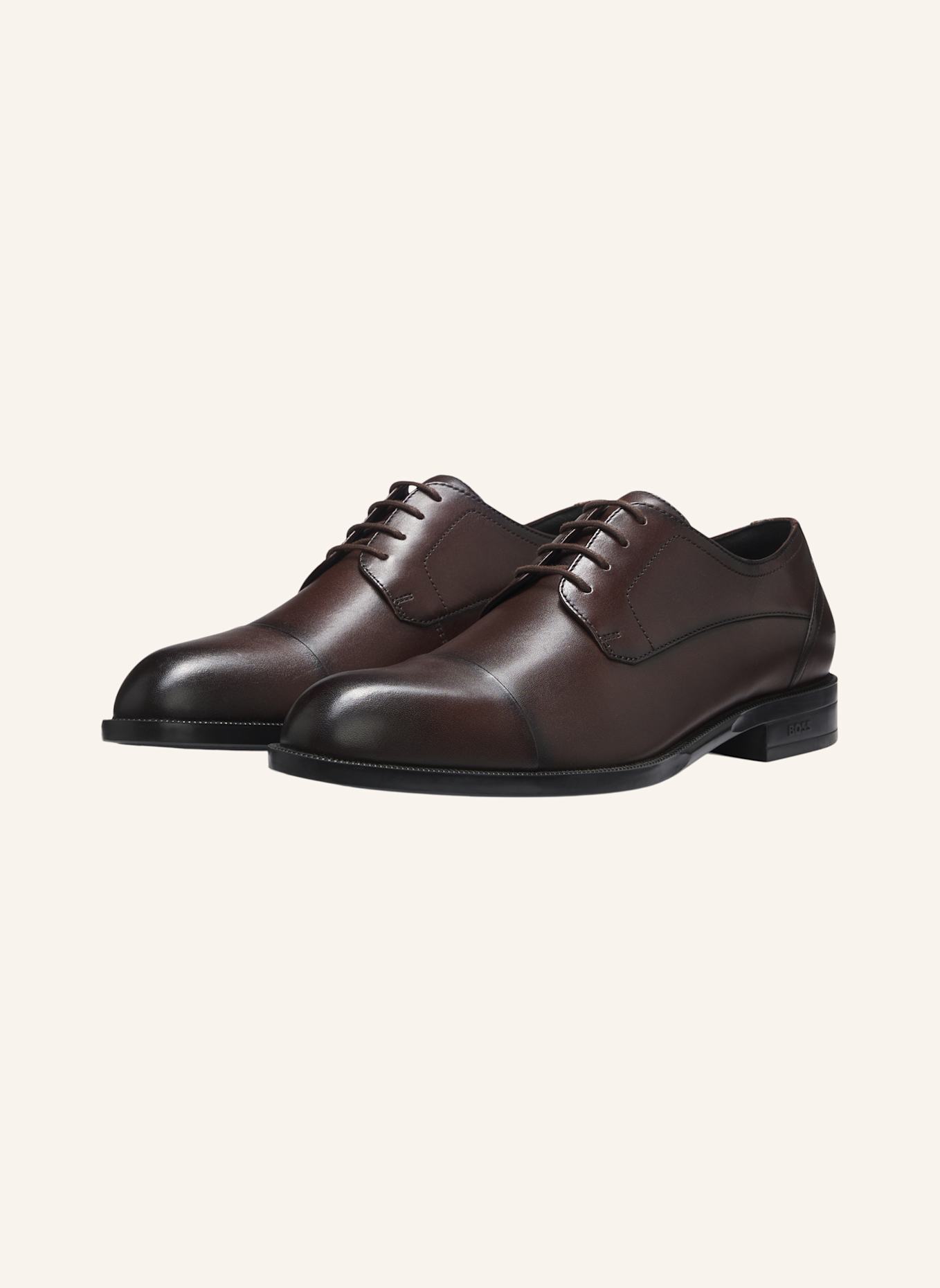 BOSS Business-Schnürschuh DERREK_DERB_BUCTPF: DUNKELBRAUN