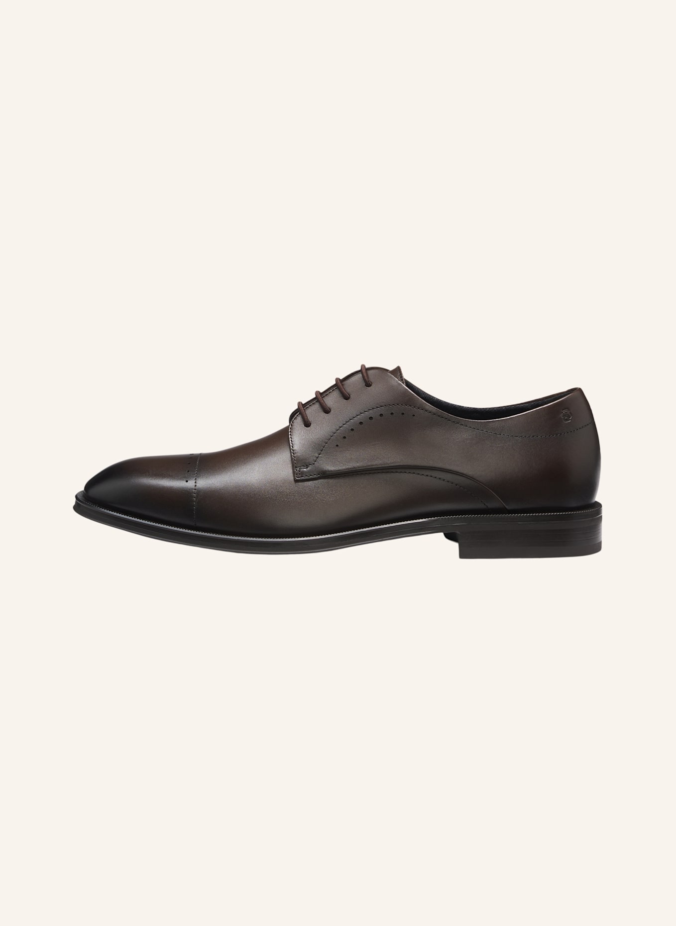 BOSS Business-Schnürschuh DERREK_DERB_BUCTPF: DUNKELBRAUN