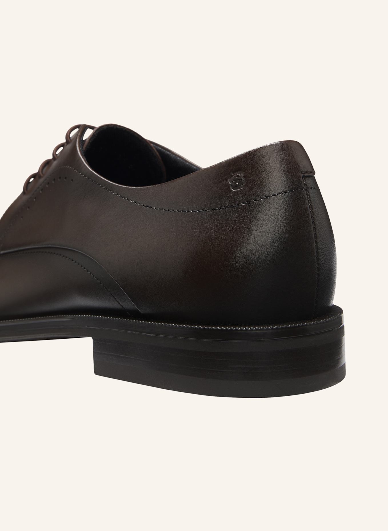 BOSS Business-Schnürschuh DERREK_DERB_BUCTPF: DUNKELBRAUN