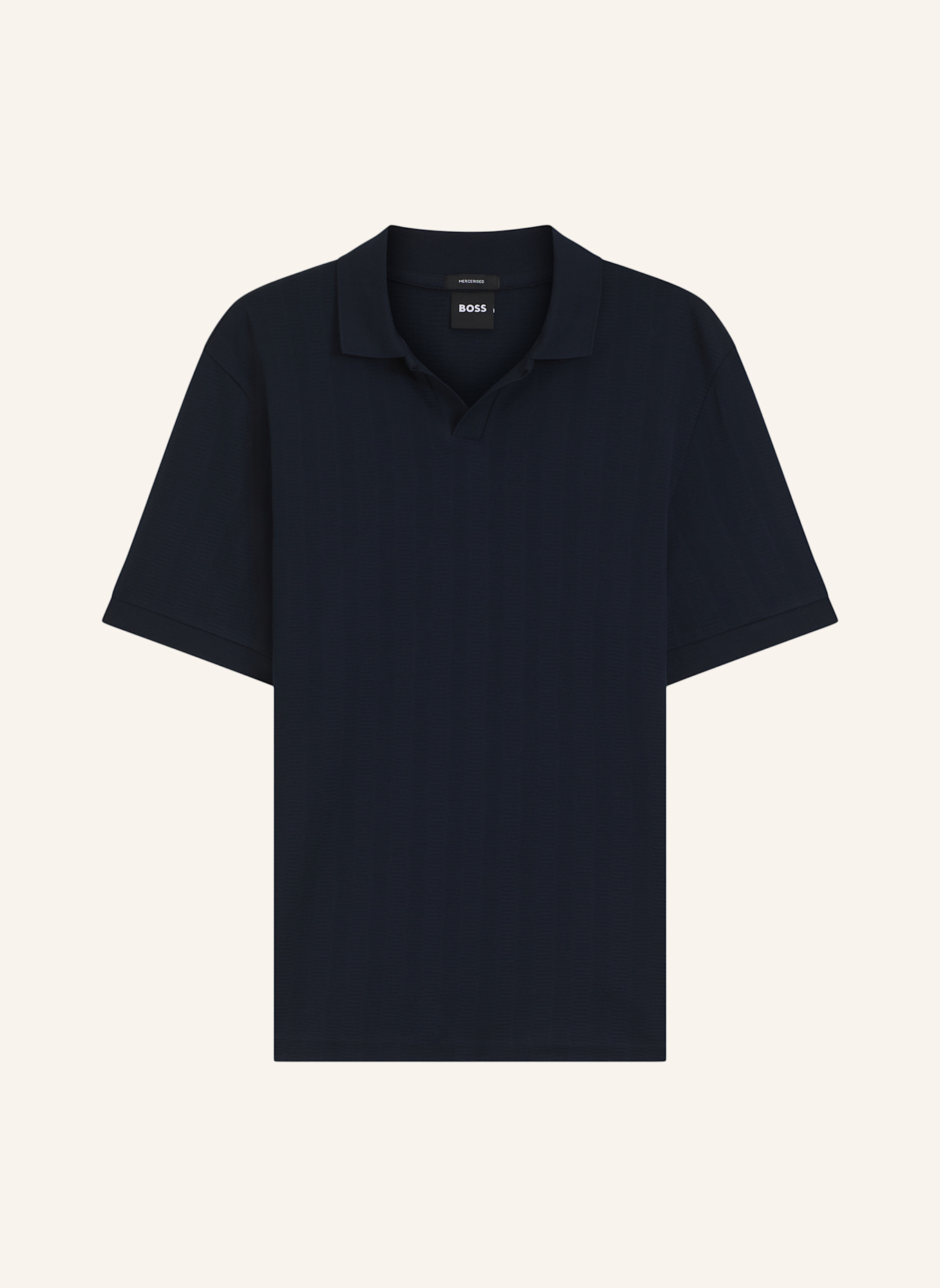 BOSS Poloshirt C-PONTI 118 Regular Fit: DUNKELBLAU