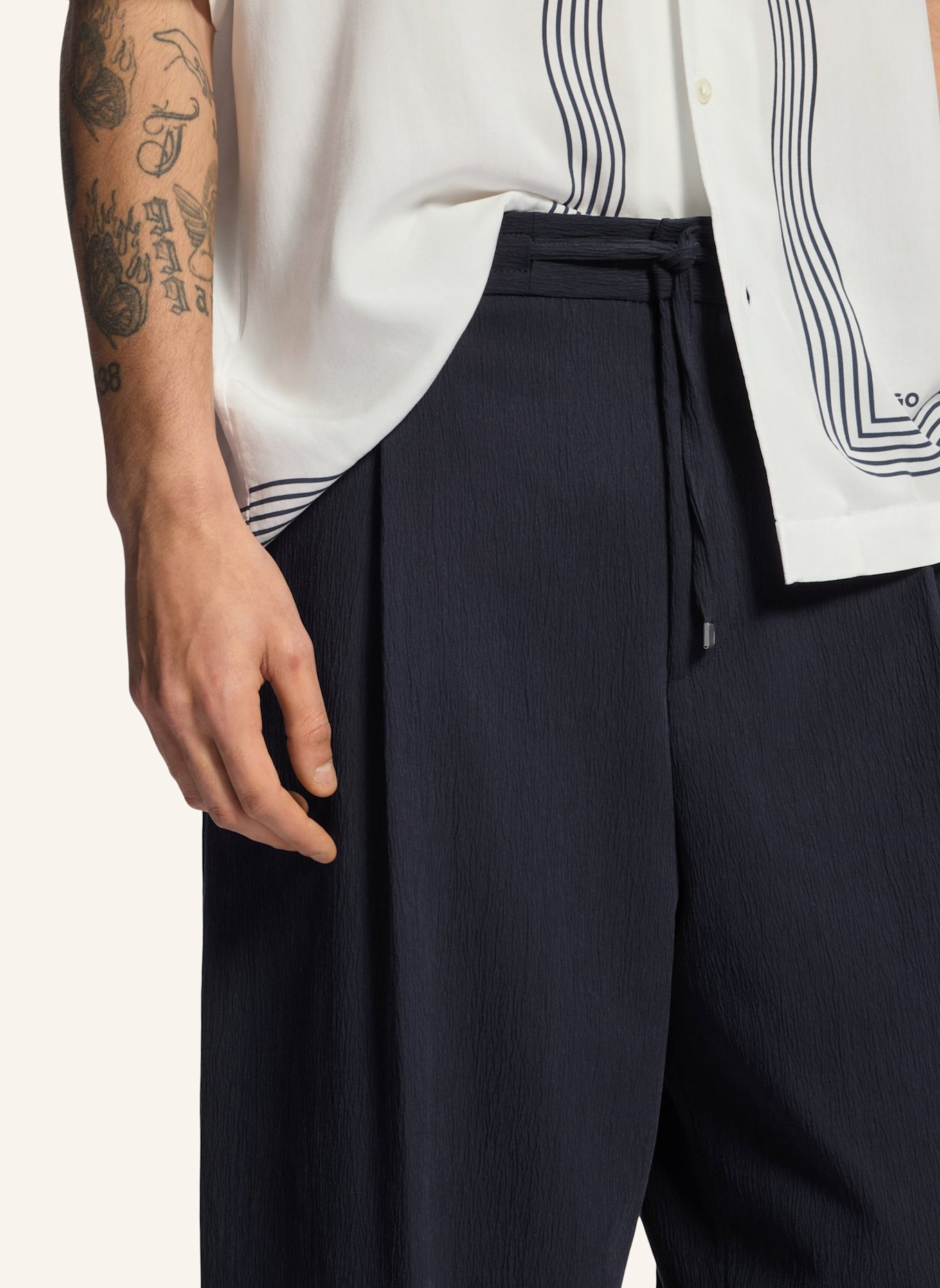 HUGO Business Hose TARI263X-H: DUNKELBLAU