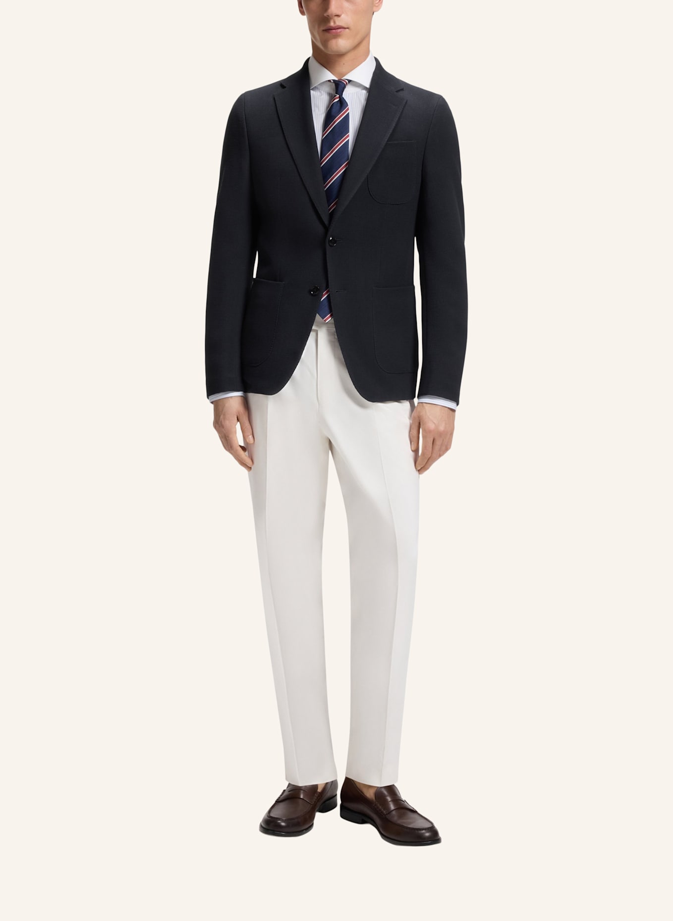 BOSS Blazer H-HUTSON-3PP-263 Slim Fit: DUNKELBLAU