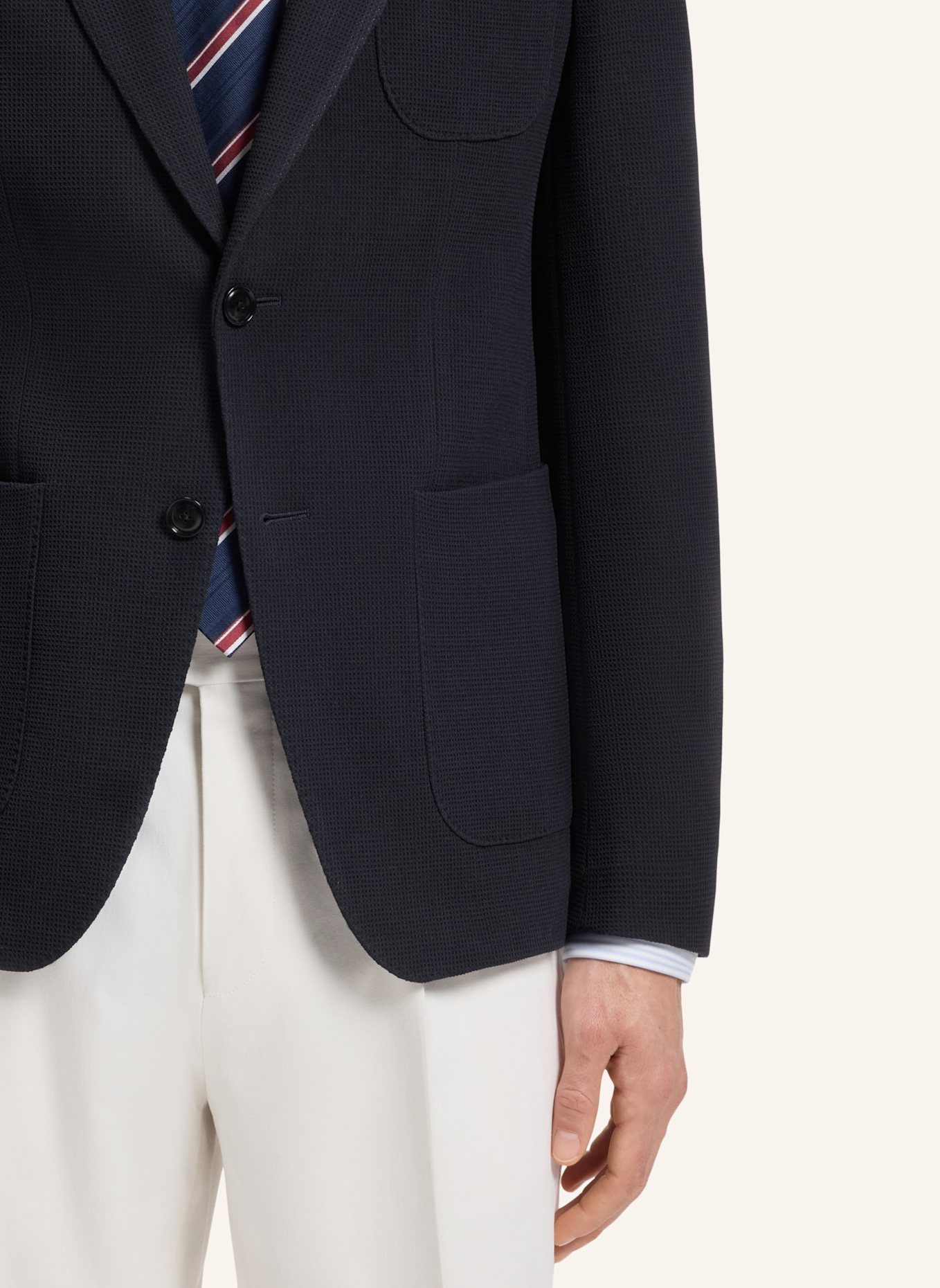 BOSS Blazer H-HUTSON-3PP-263 Slim Fit: DUNKELBLAU