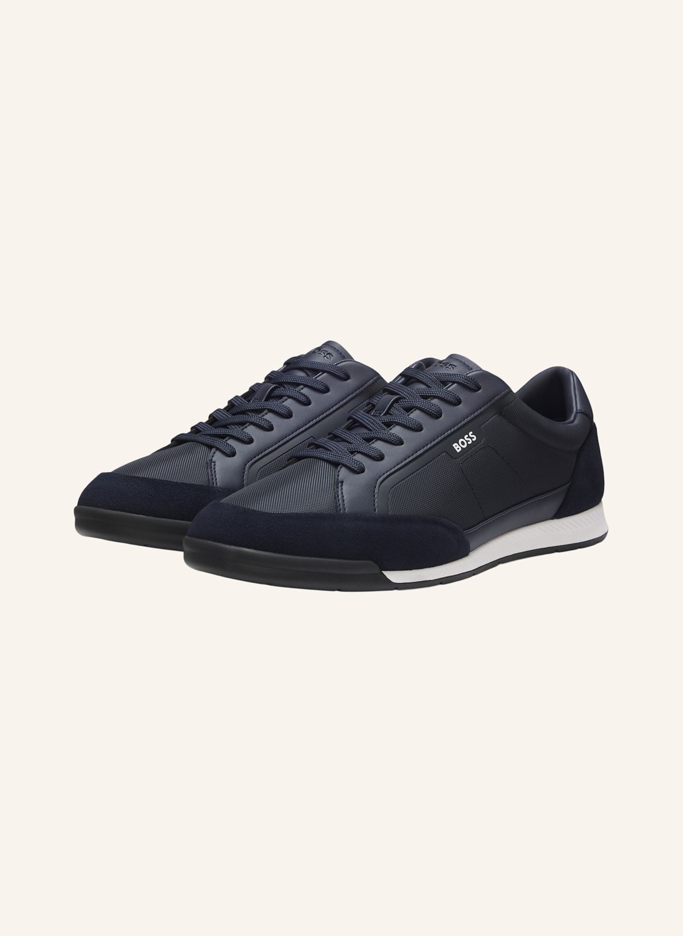 BOSS Sneaker NITAN_LOWP_SDBNYP: DUNKELBLAU