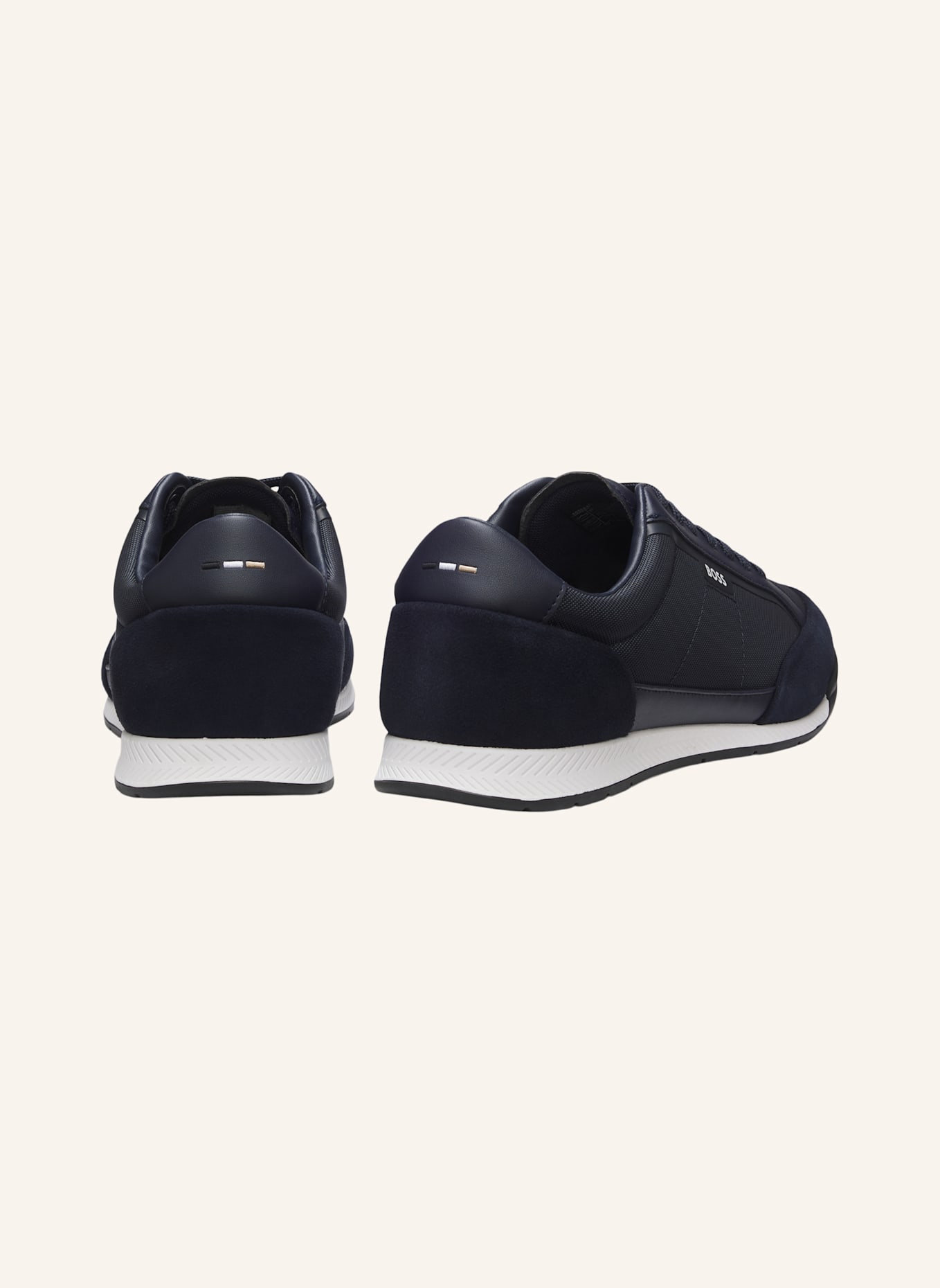 BOSS Sneaker NITAN_LOWP_SDBNYP: DUNKELBLAU
