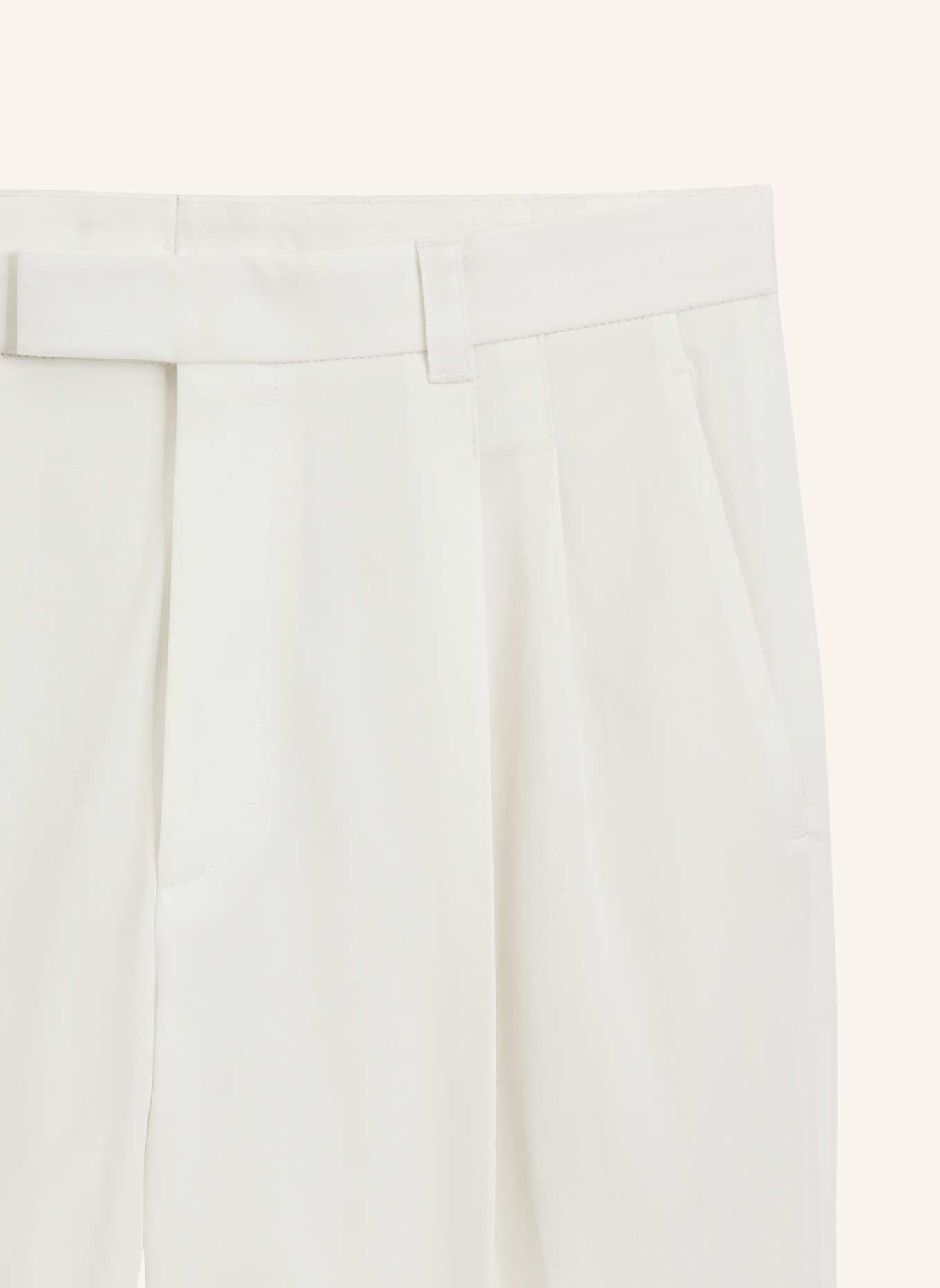BOSS Business Hose C-PAT-DPL-263 Relaxed Fit: WEISS