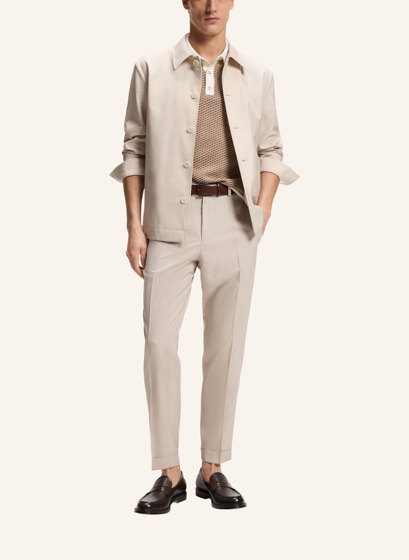 BOSS Casual Slipper THOMPSON_LOAF_BUPE: DUNKELBRAUN