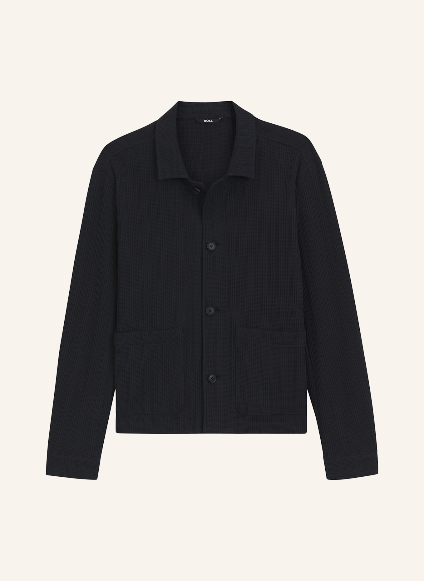 BOSS Blazer C-CARPER-J-2PP-263 Relaxed Fit: DUNKELBLAU