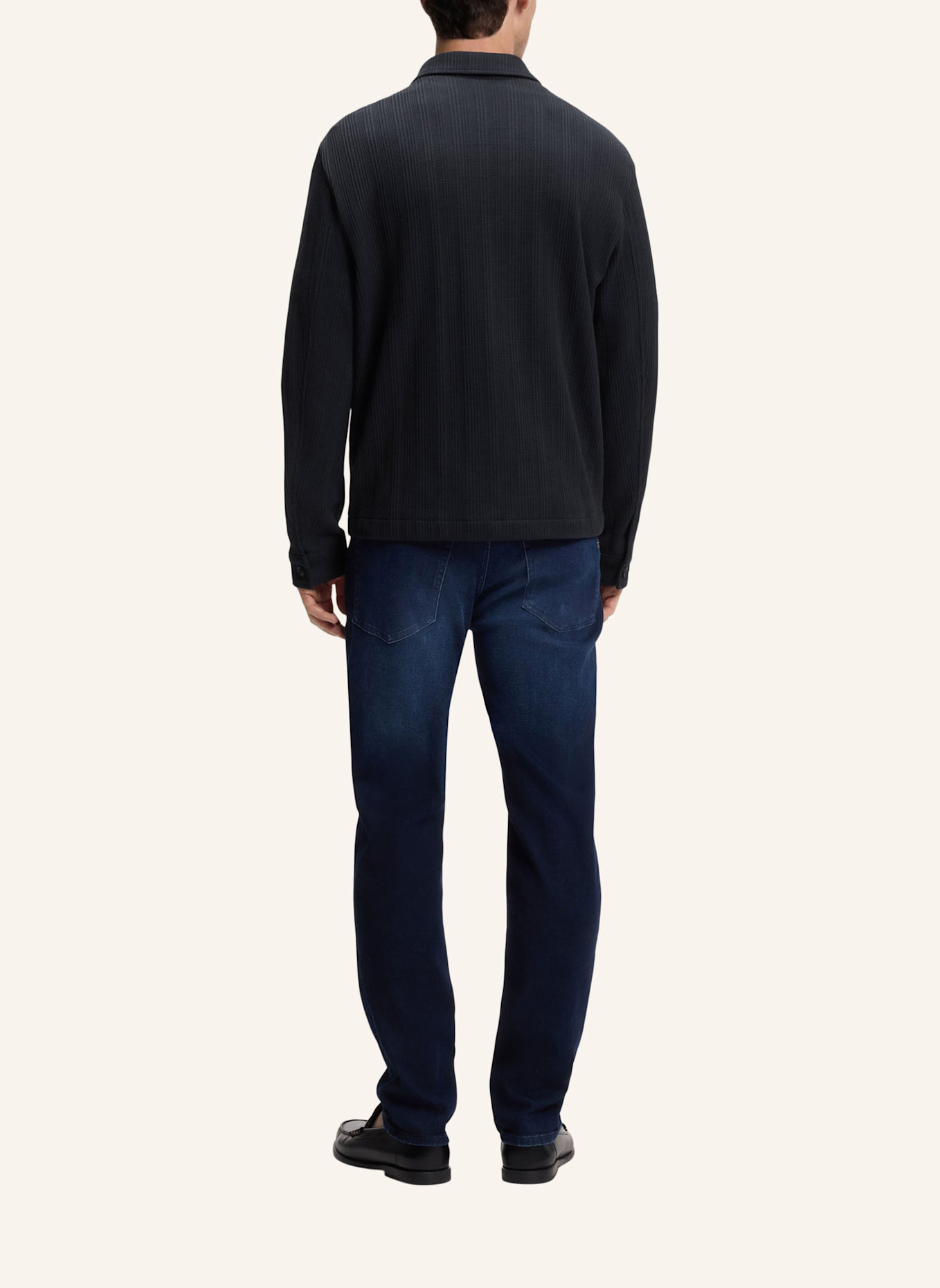 BOSS Blazer C-CARPER-J-2PP-263 Relaxed Fit: DUNKELBLAU